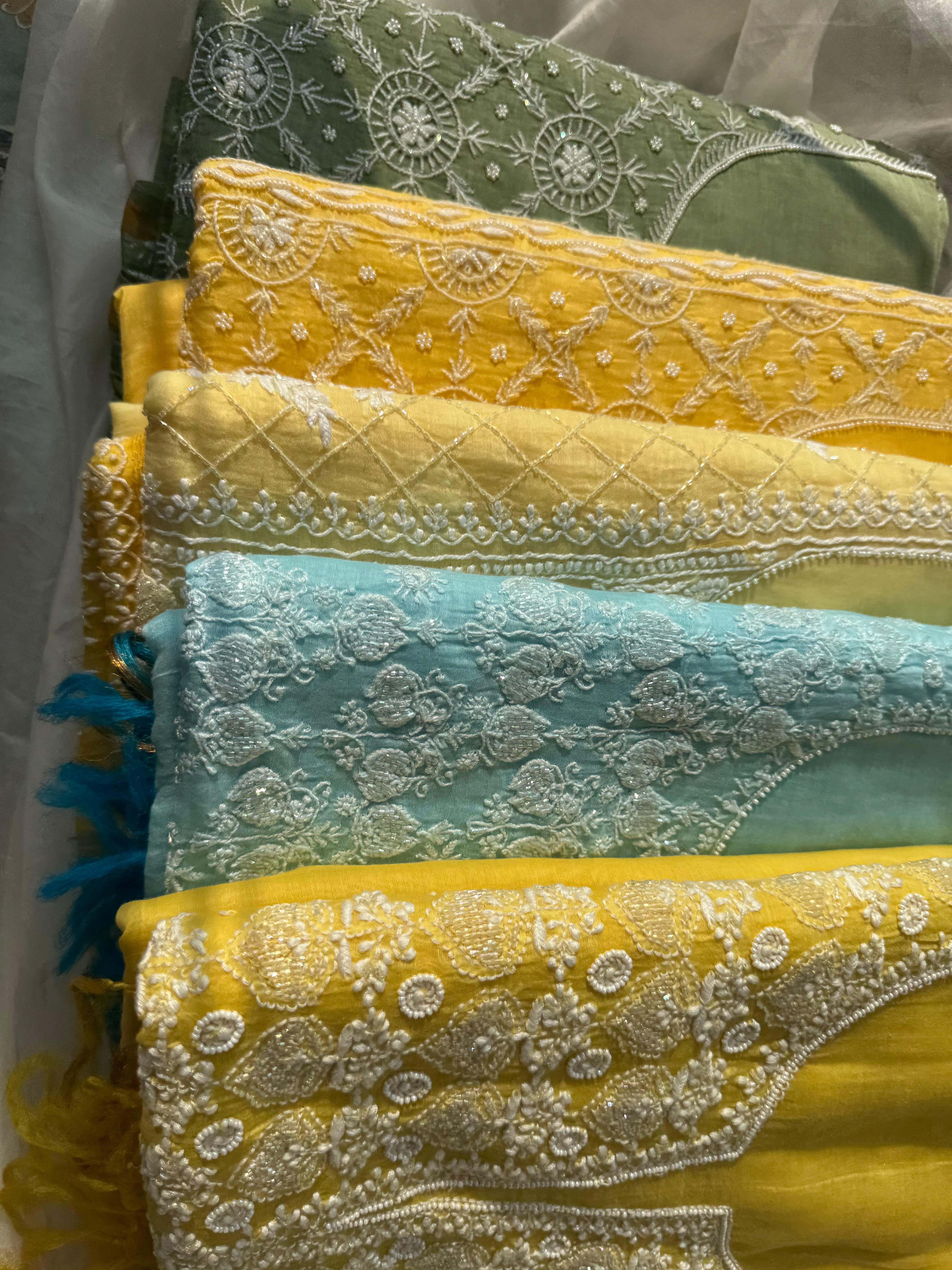 Mul Chanderi Anarkali - ARIAA CHIKANKARI