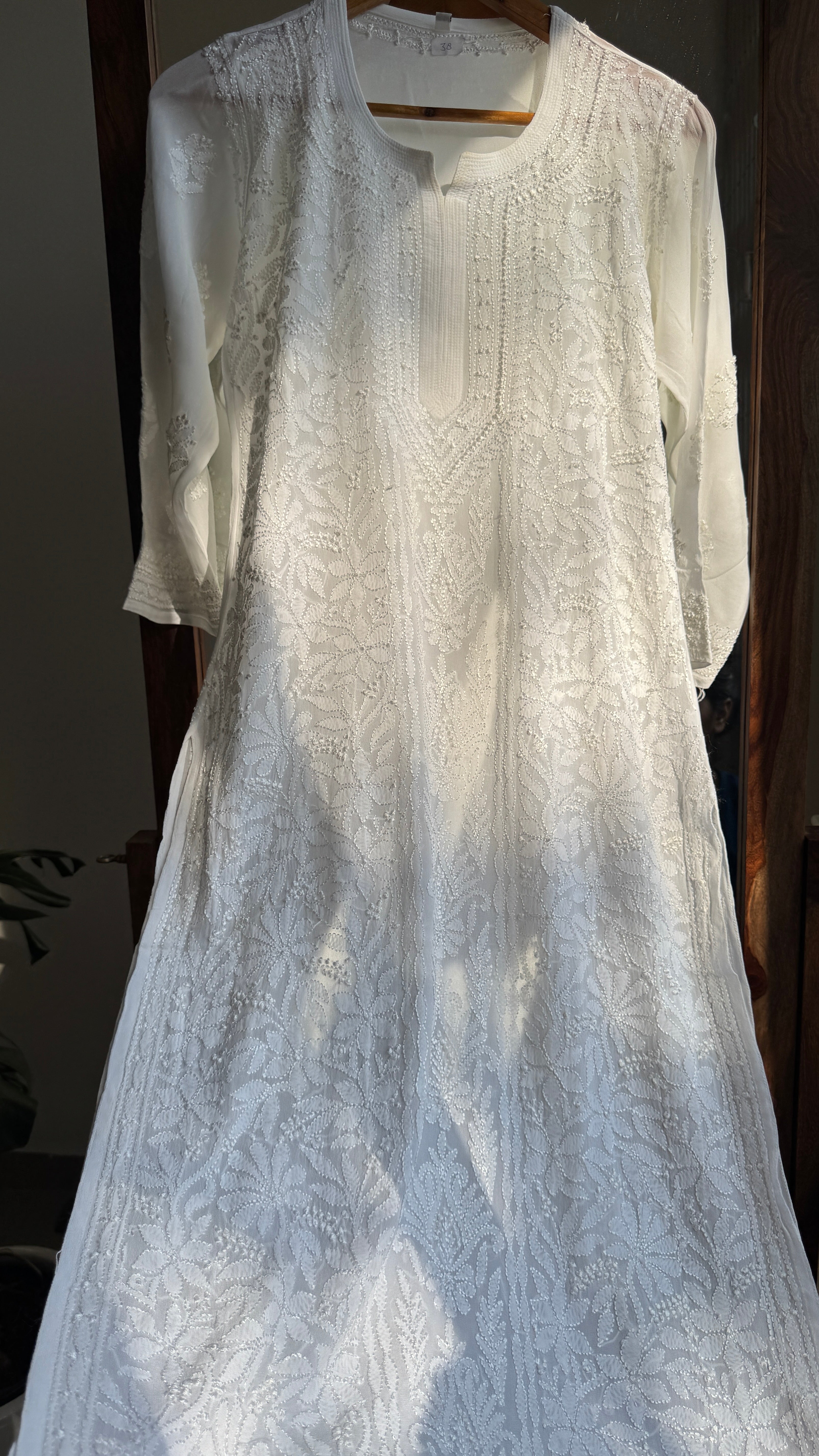 Viscose Kurti - White