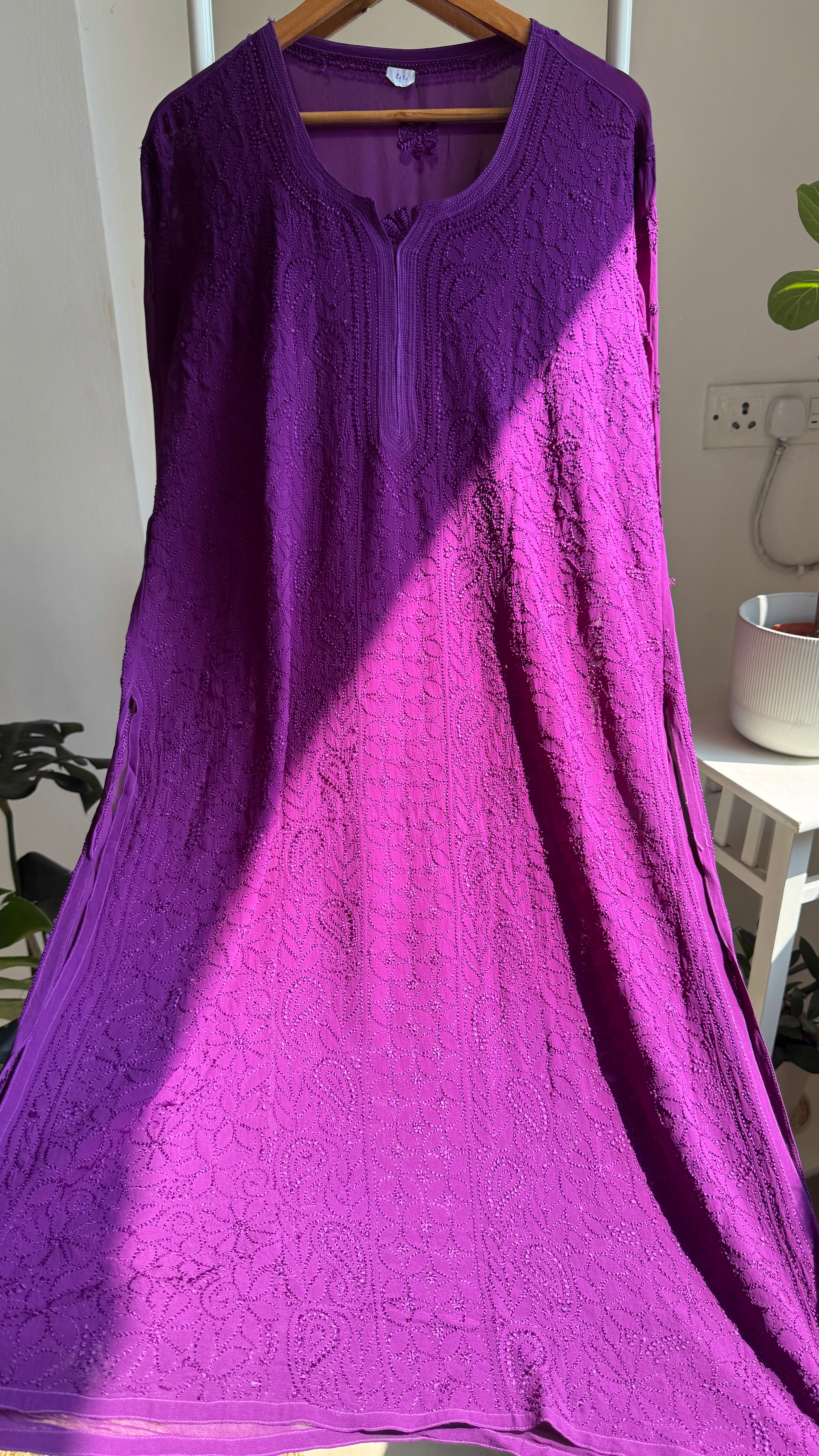 Viscose Kurti - Lara's Purple