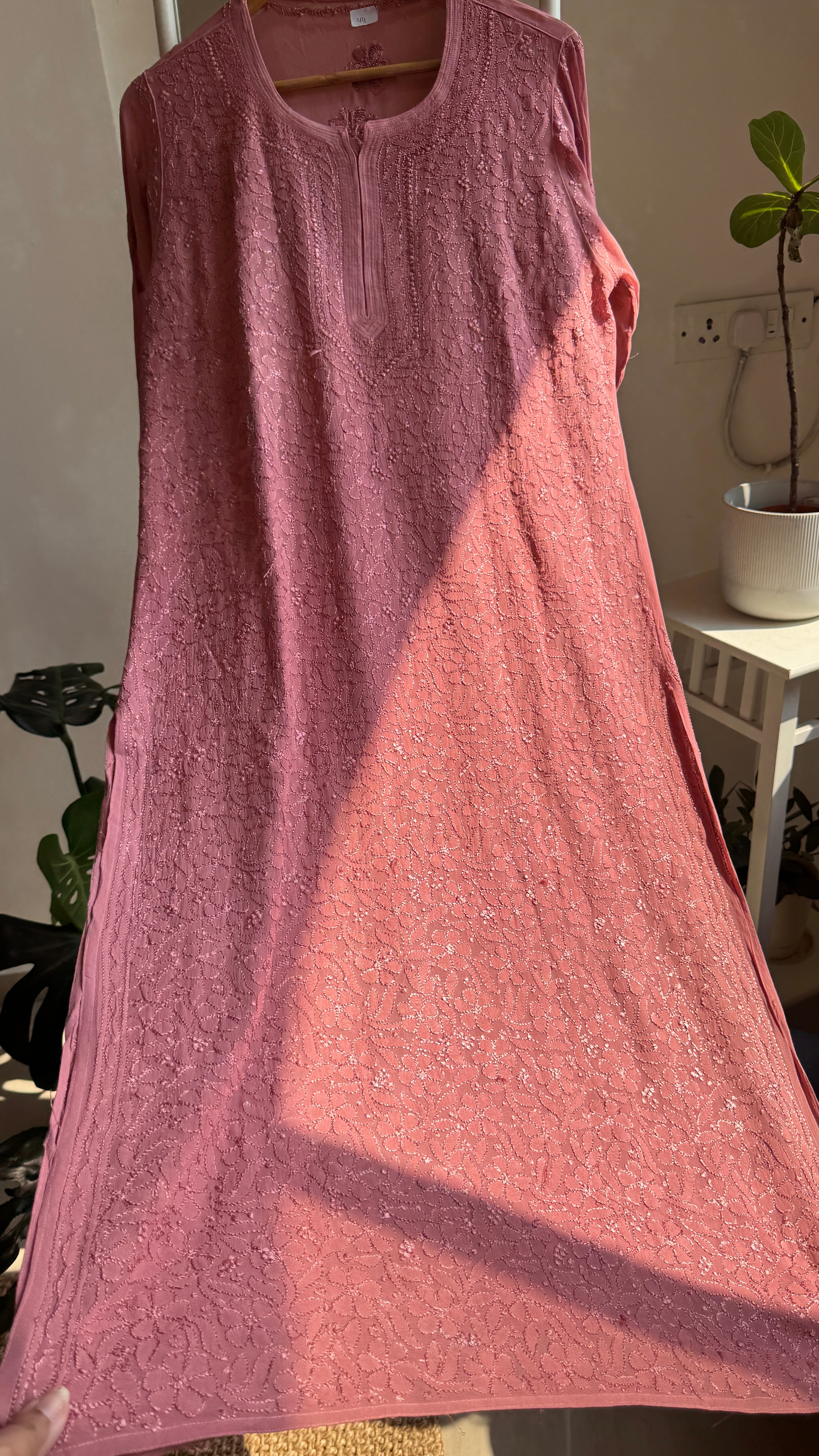 Viscose Kurti - Rosewood