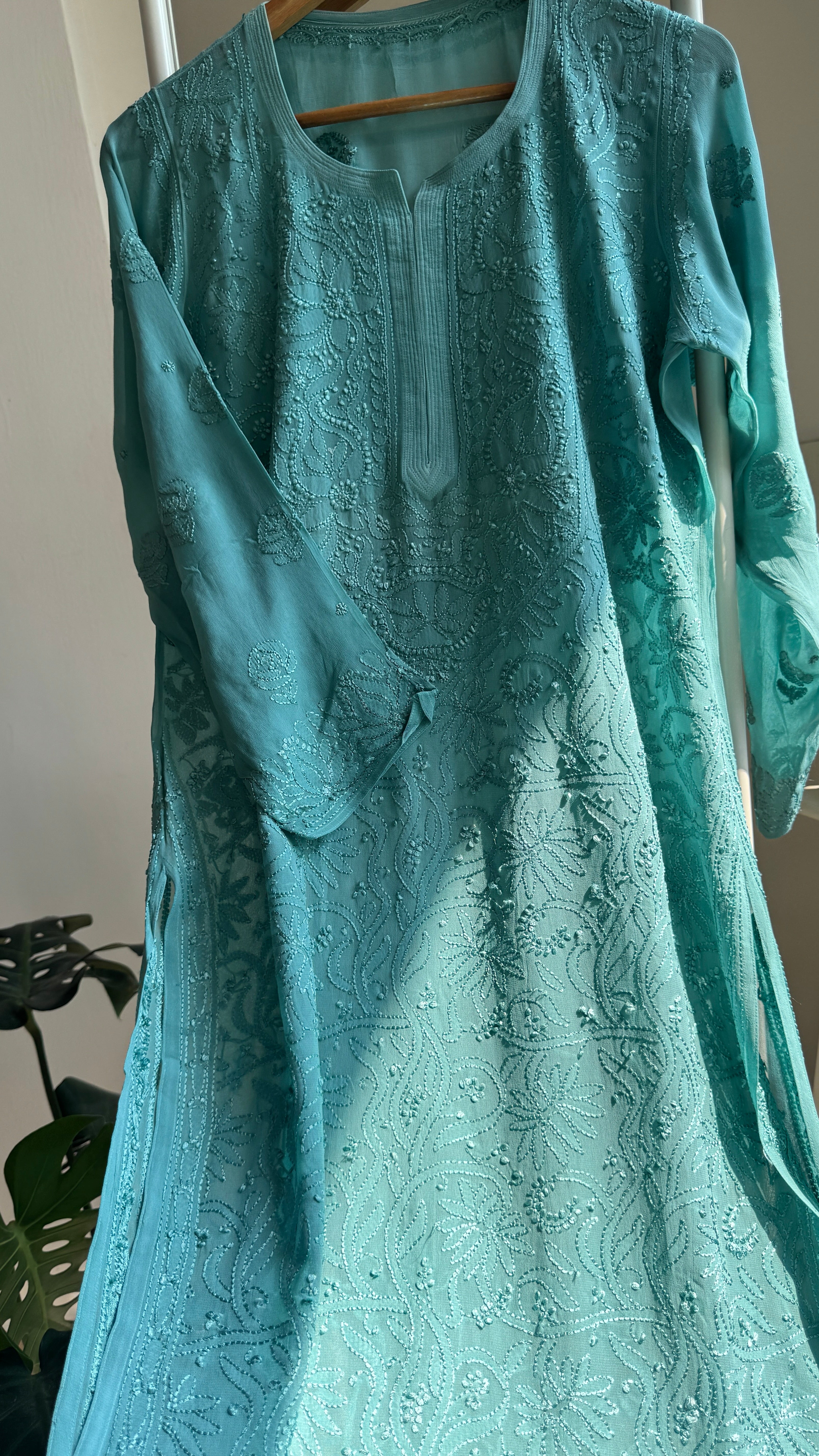 Viscose Kurti - Tiffany Green