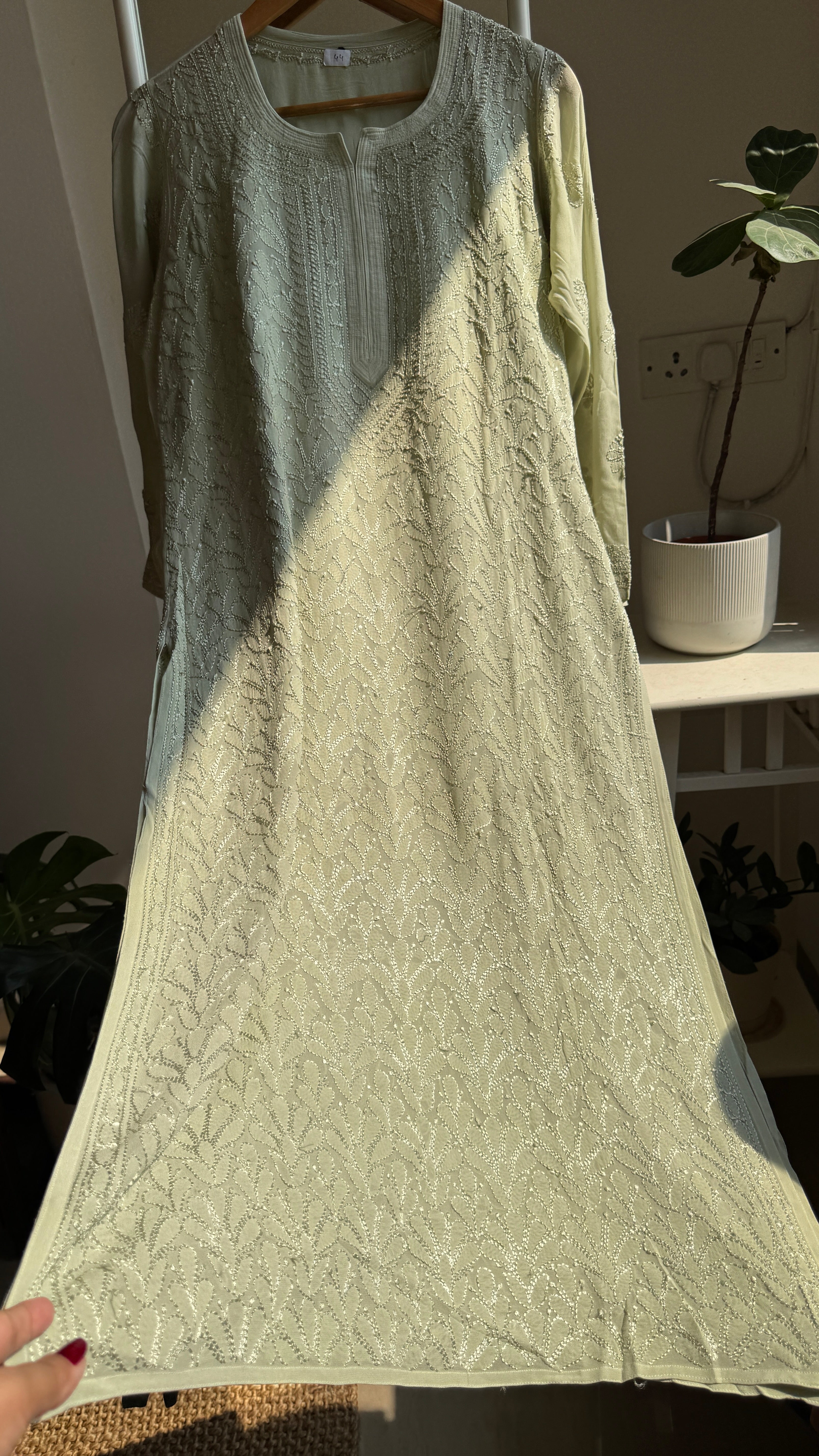 Viscose Kurti - Sheen Green