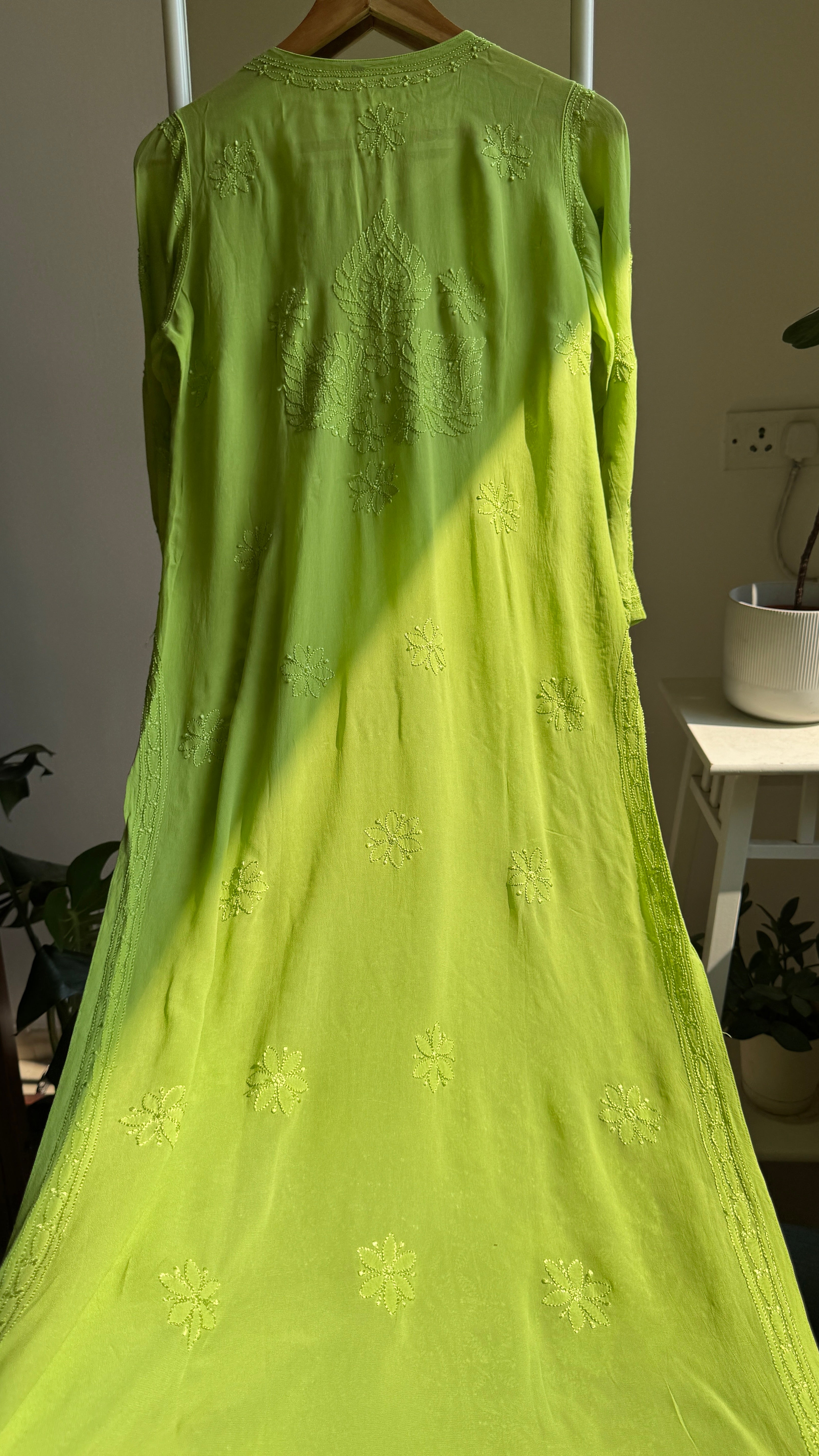 Viscose Kurti - Bright Green