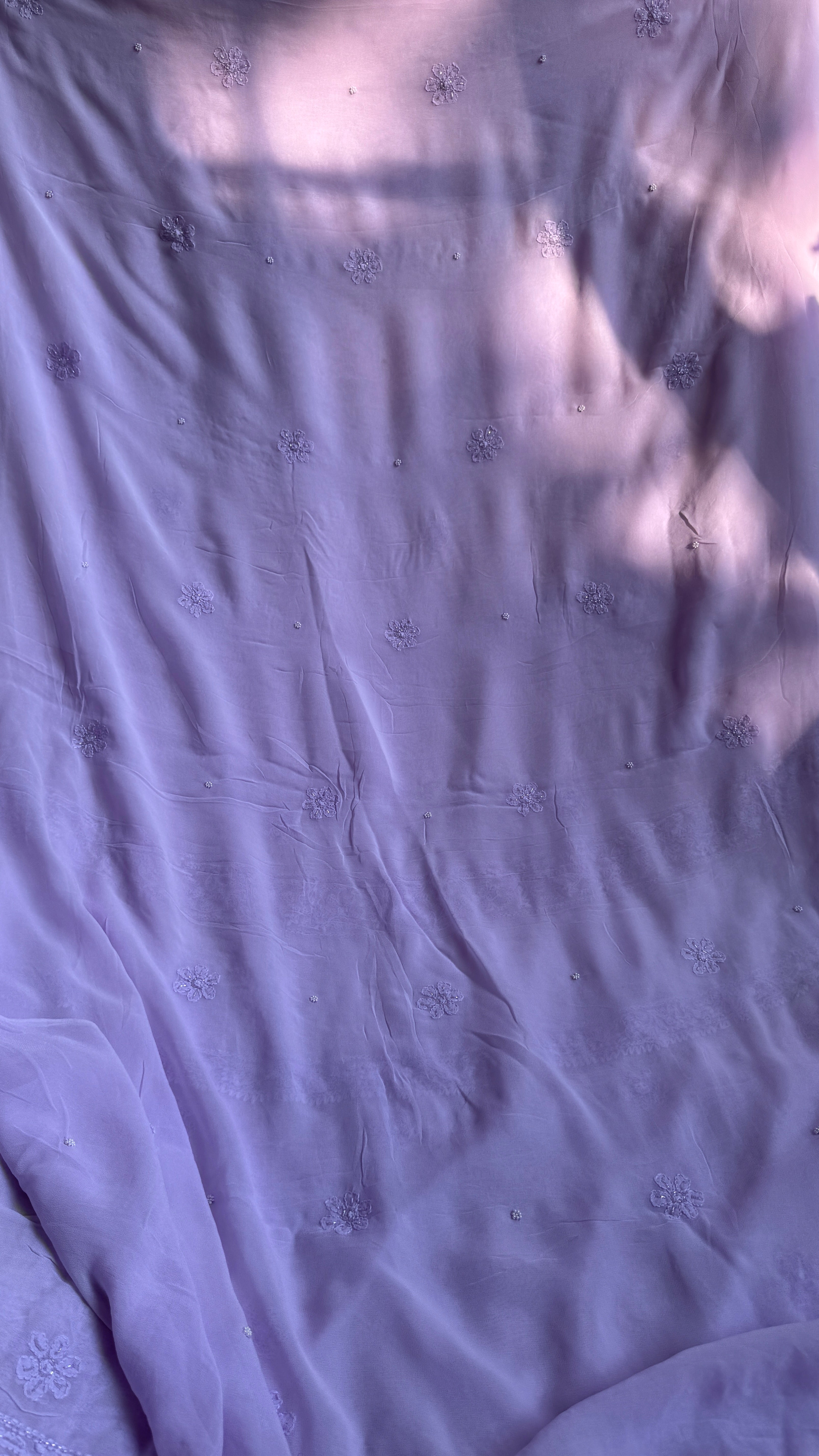 Viscose Length with Dupatta - Lilac