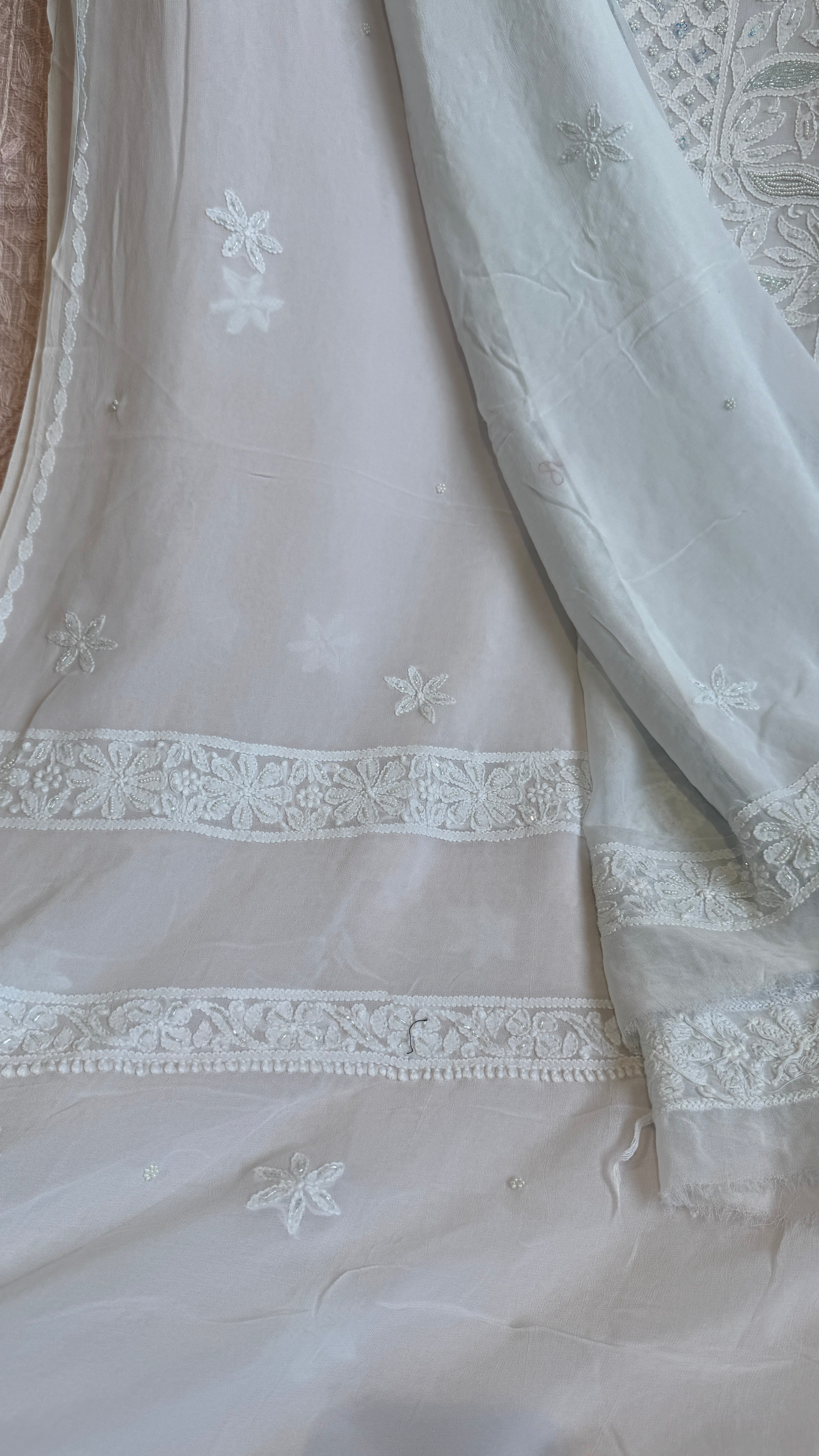 Viscose Length with Dupatta - Baby Blue