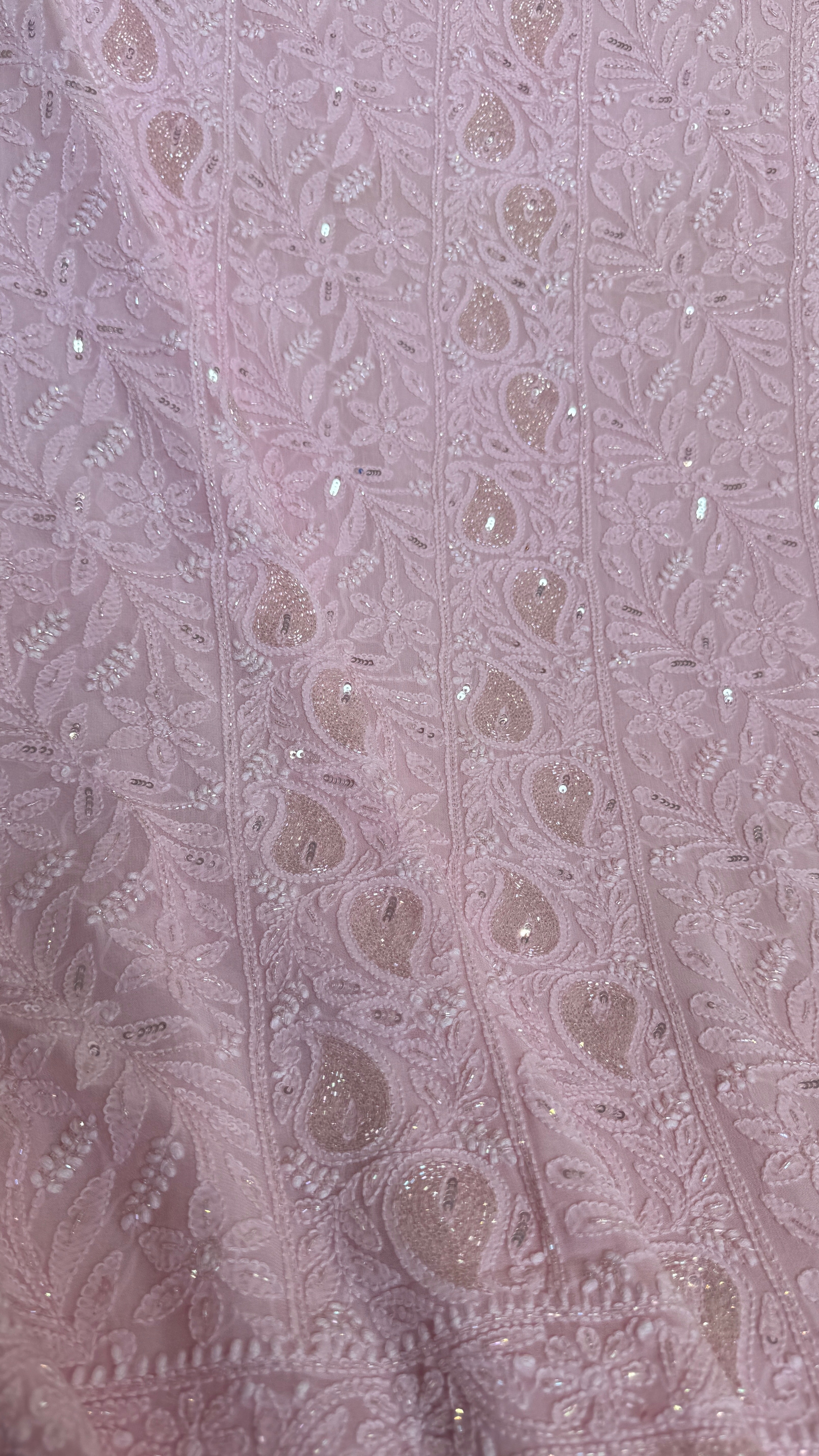 Viscose Length with Dupatta - Pink
