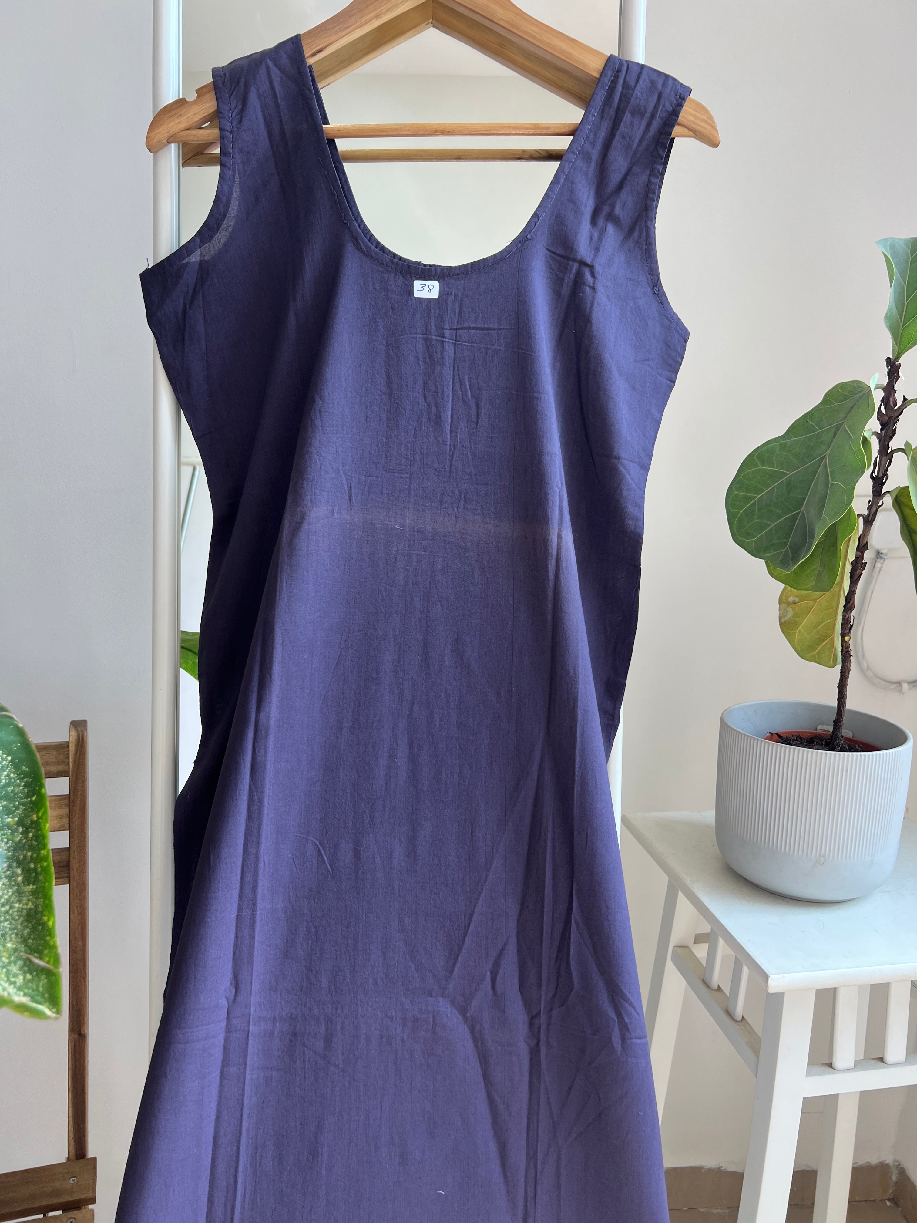 Cotton Inner - Dove Purple ARIAA CHIKANKARI