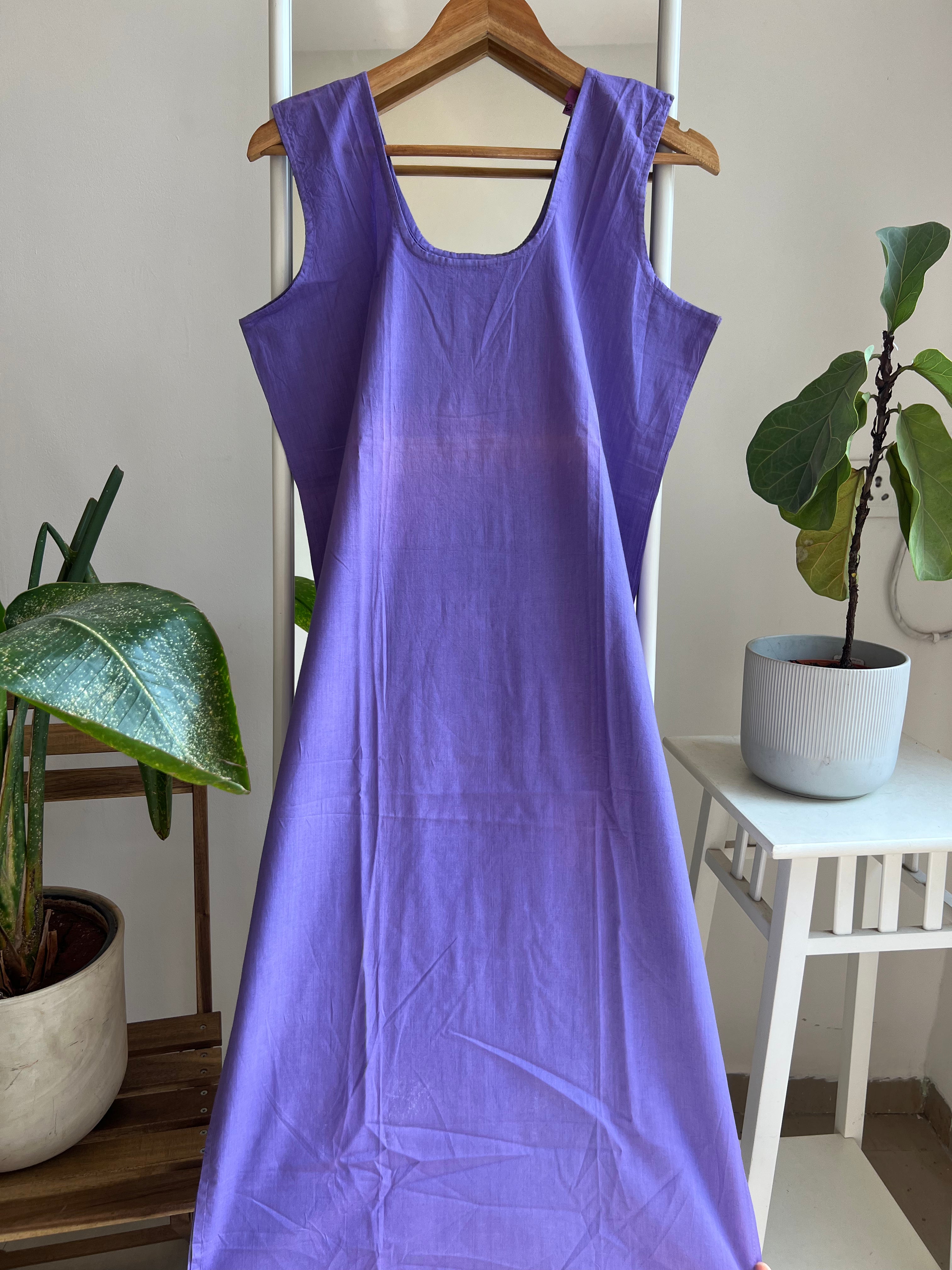 Cotton Inner - Lavander ARIAA CHIKANKARI