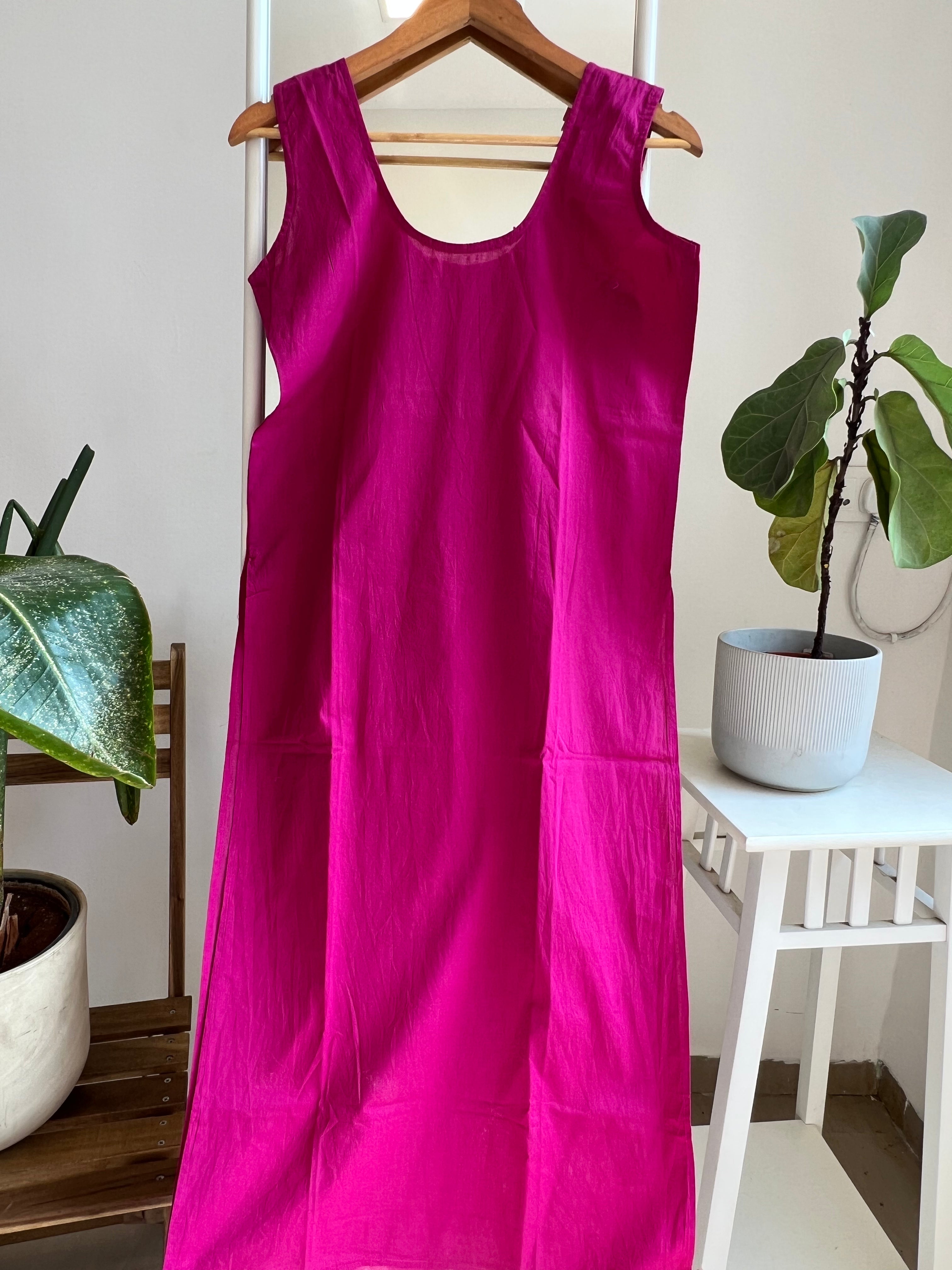 Cotton Inner - Berry Pink ARIAA CHIKANKARI
