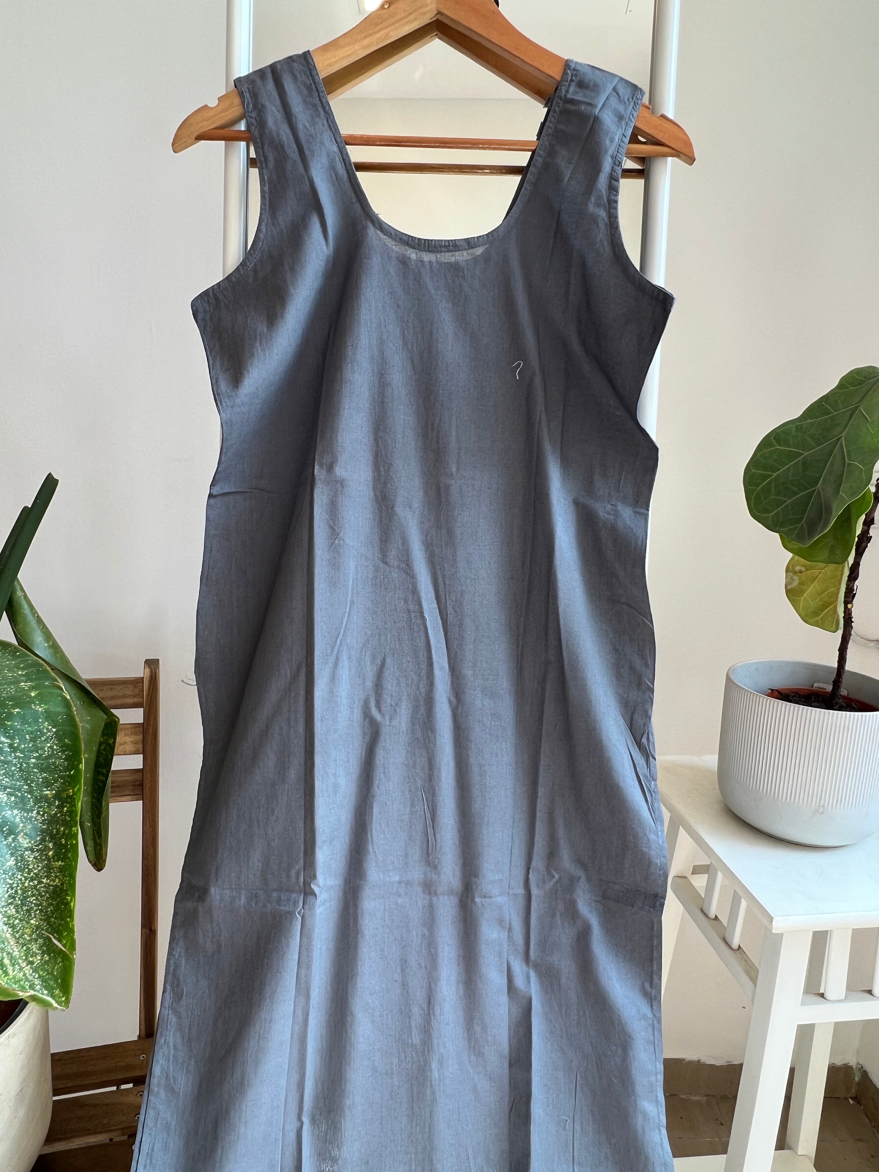Cotton Inner - Grey ARIAA CHIKANKARI