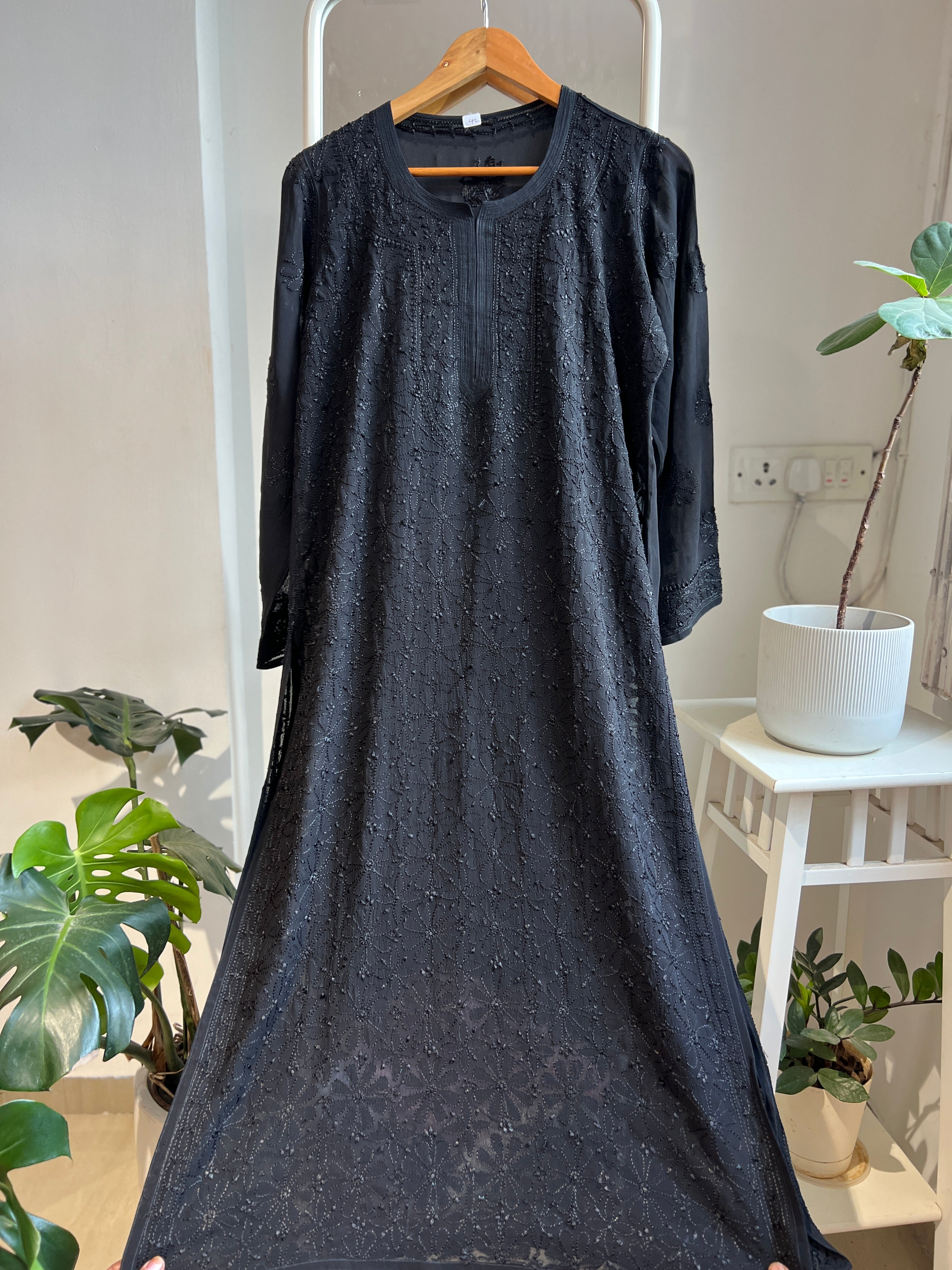 Viscose Kurti - Black