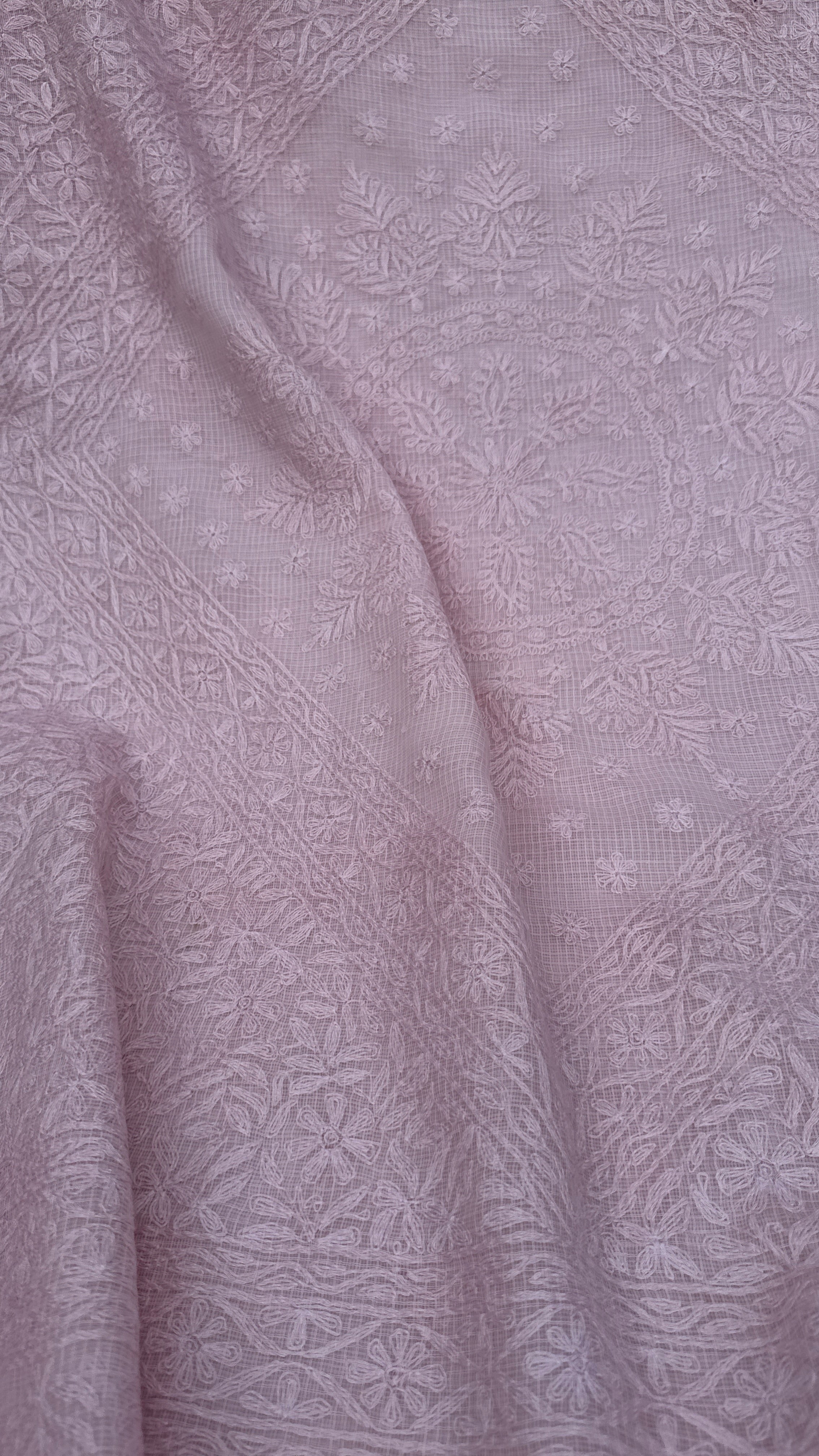 Kota Chikankari pink