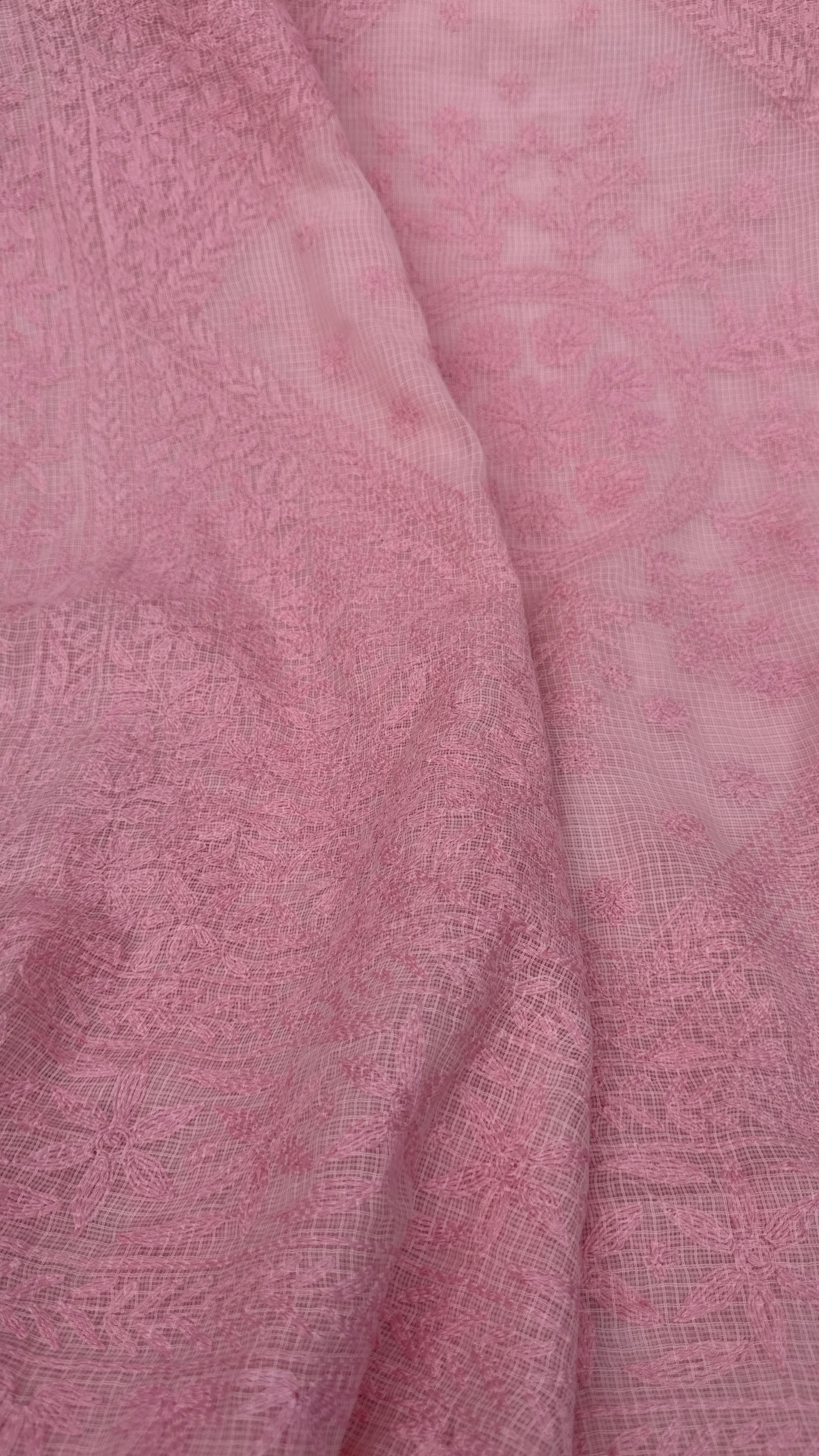 Kota Chikankari pink