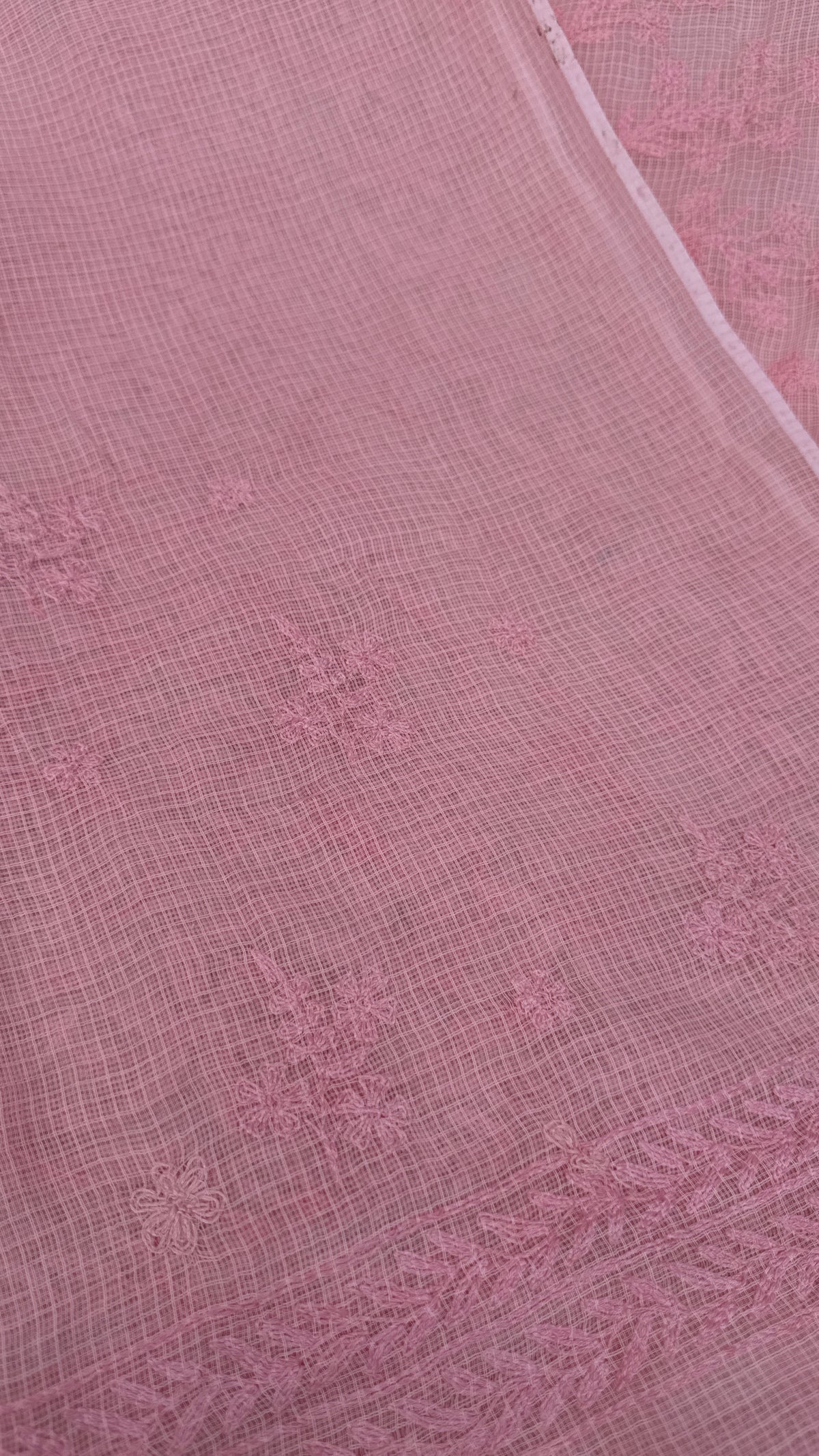 Kota Chikankari pink