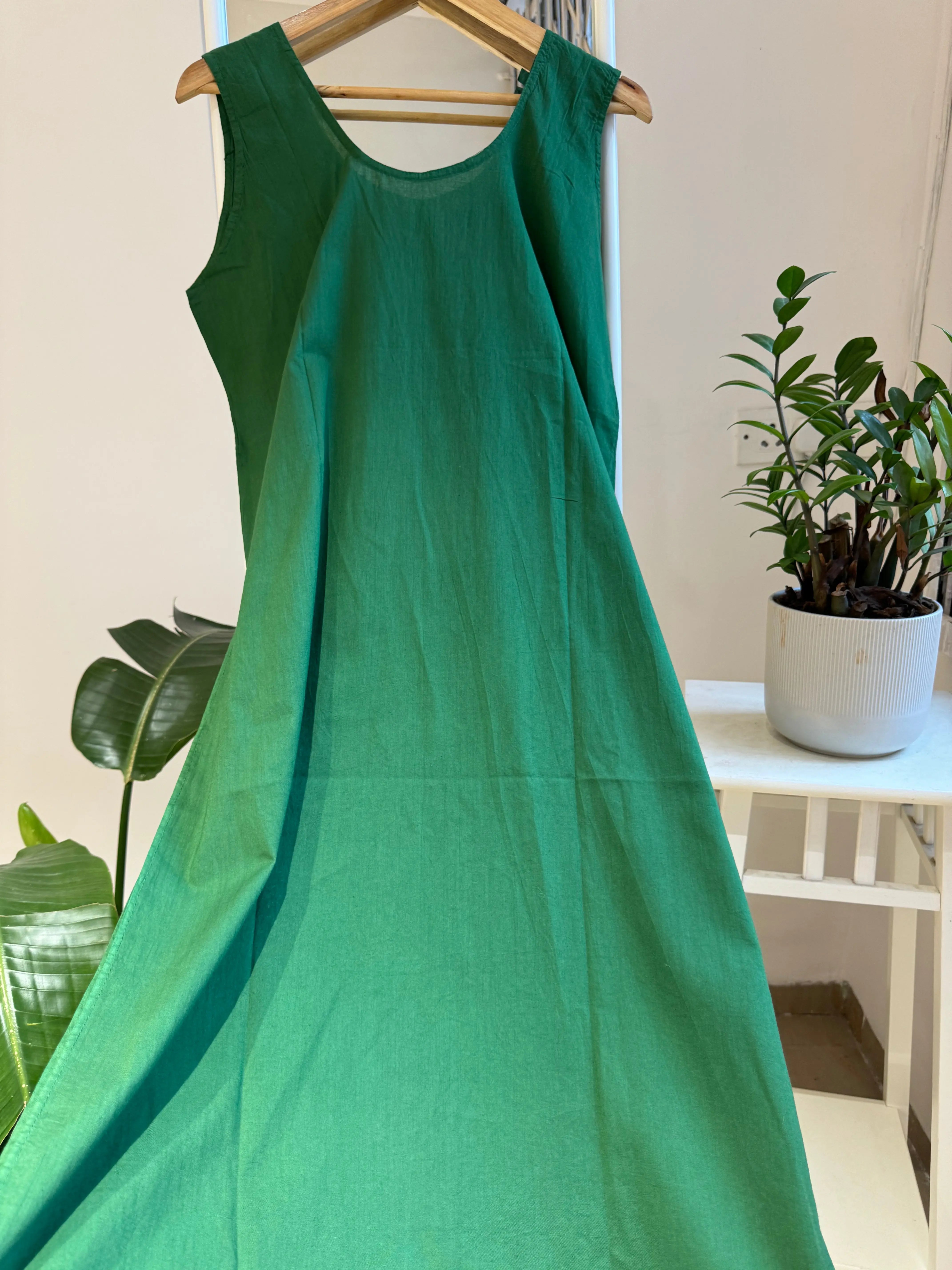 Cotton Inner - Green ARIAA CHIKANKARI