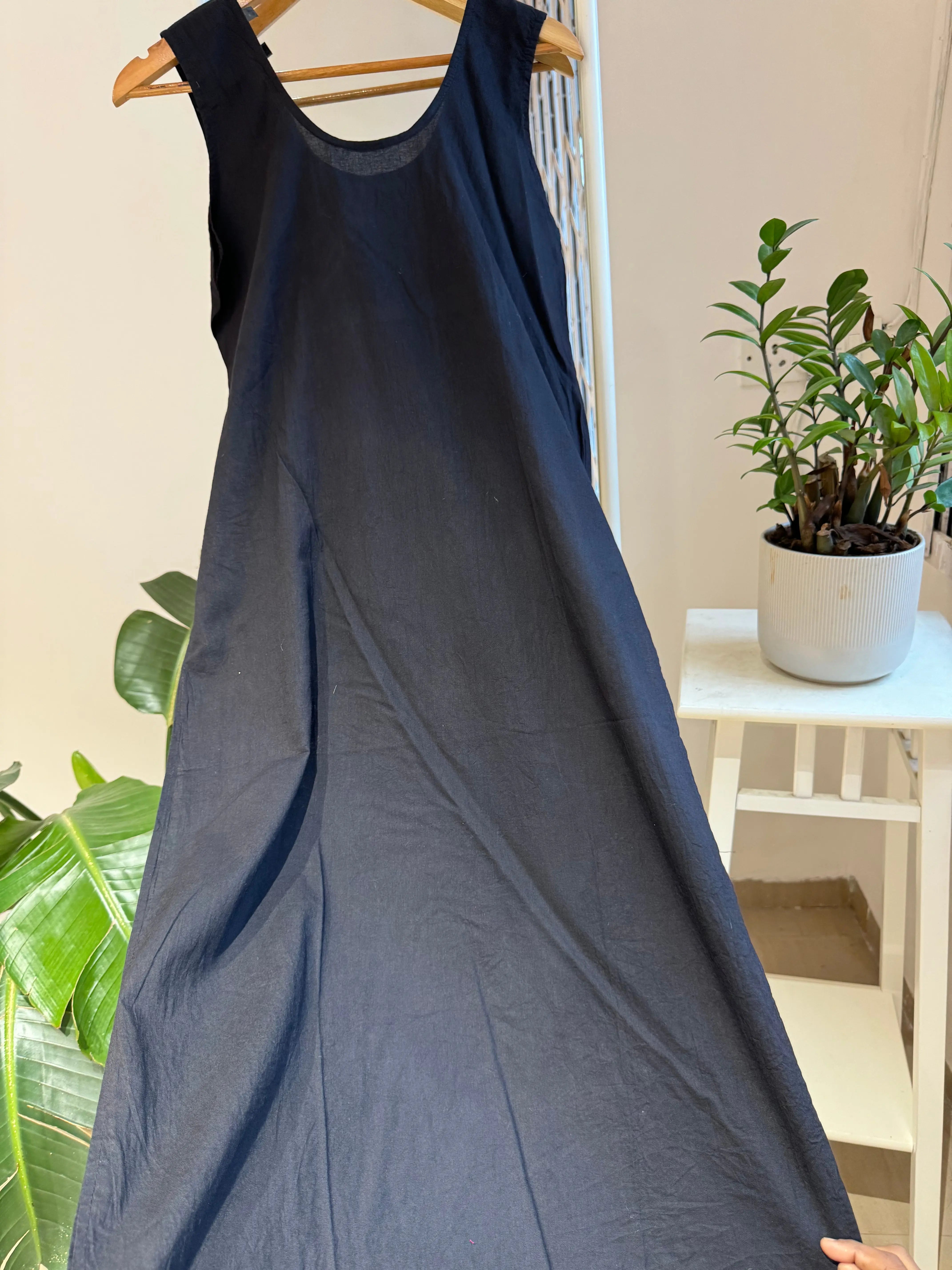 Cotton Inner - Black ARIAA CHIKANKARI