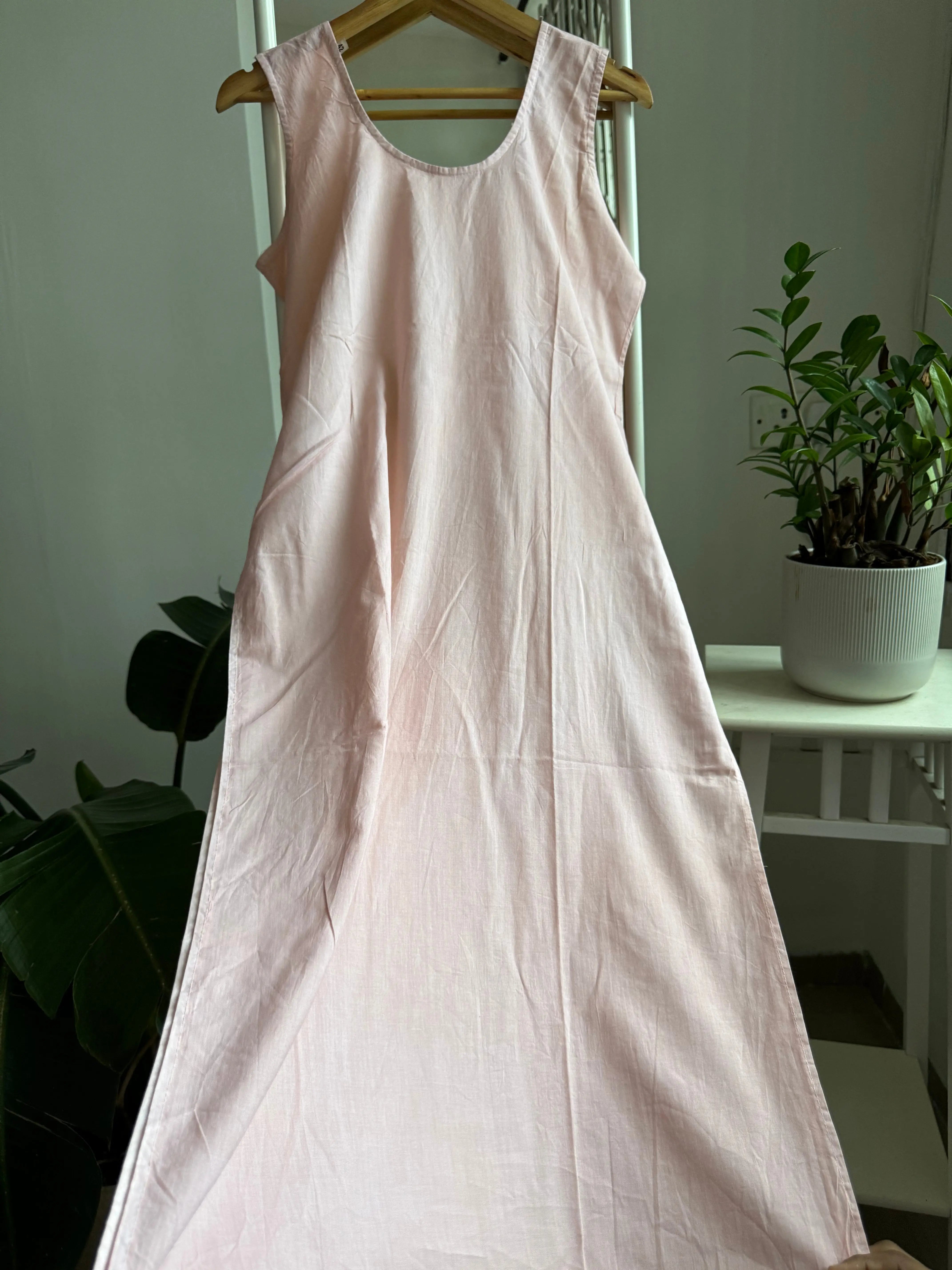 Cotton Inner - Pale Pink ARIAA CHIKANKARI