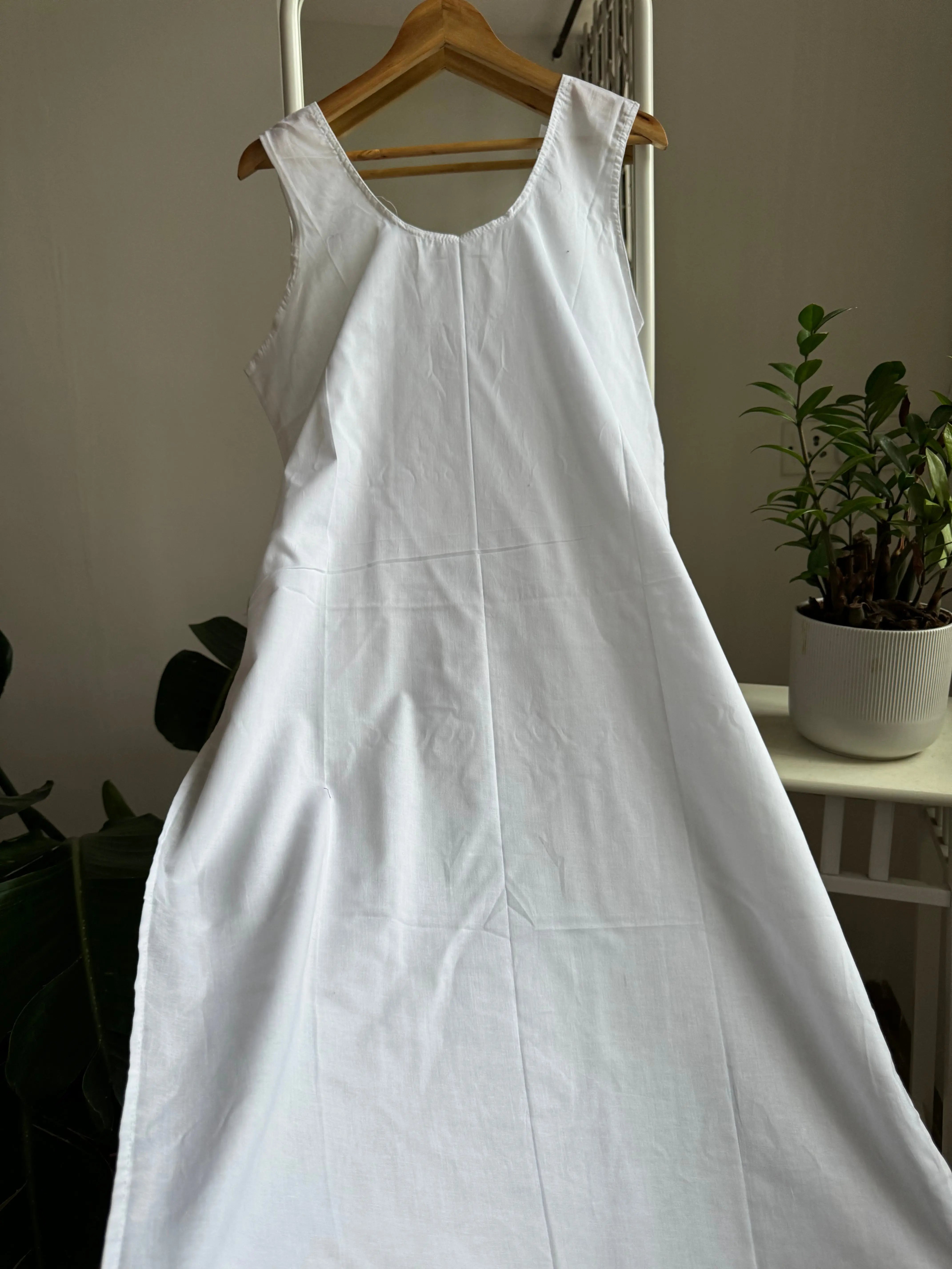 Cotton Inner - White ARIAA CHIKANKARI