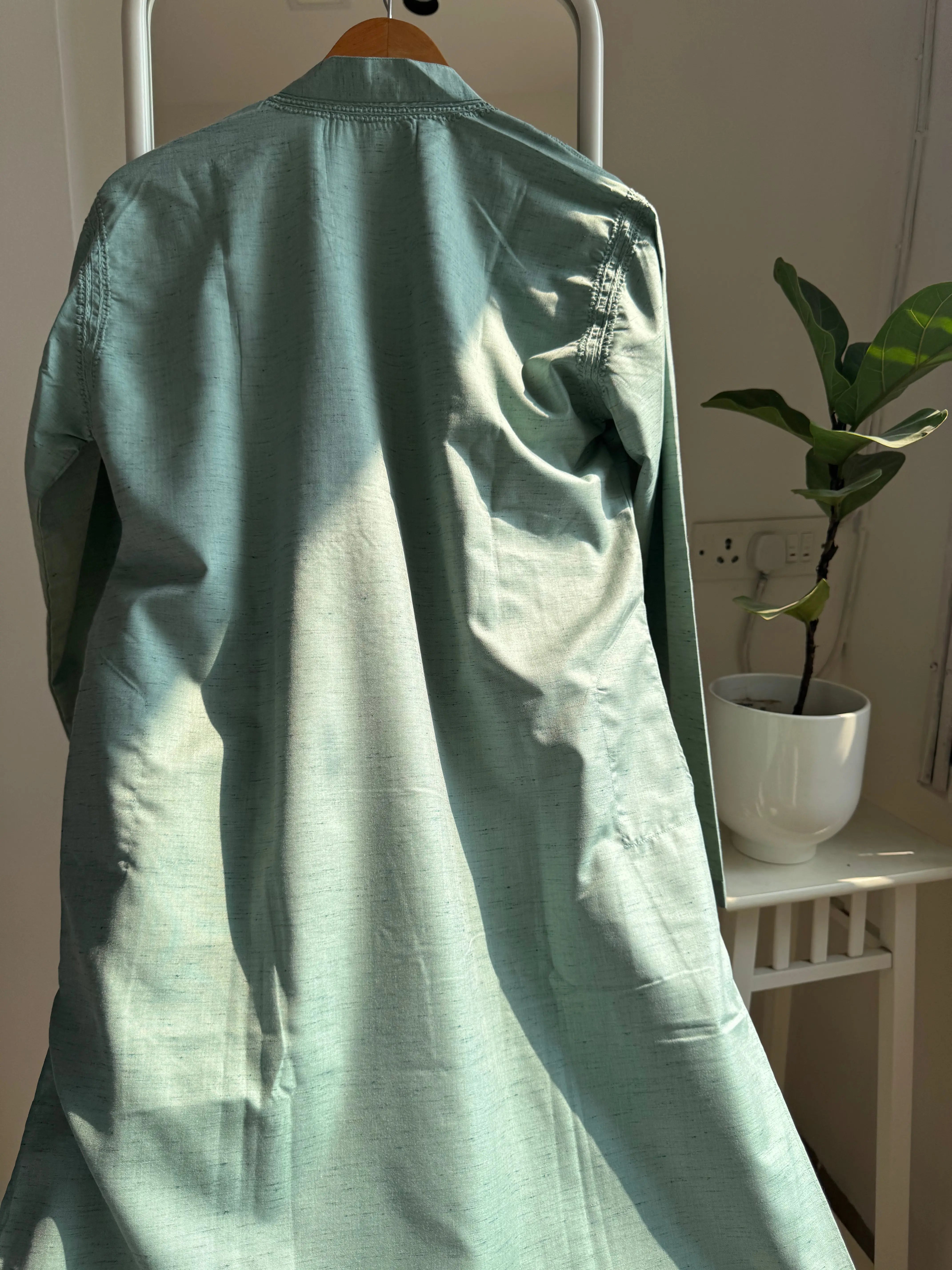 Cotton Chikankari Kurta - Tiffny - Men's Collection ARIAA CHIKANKARI