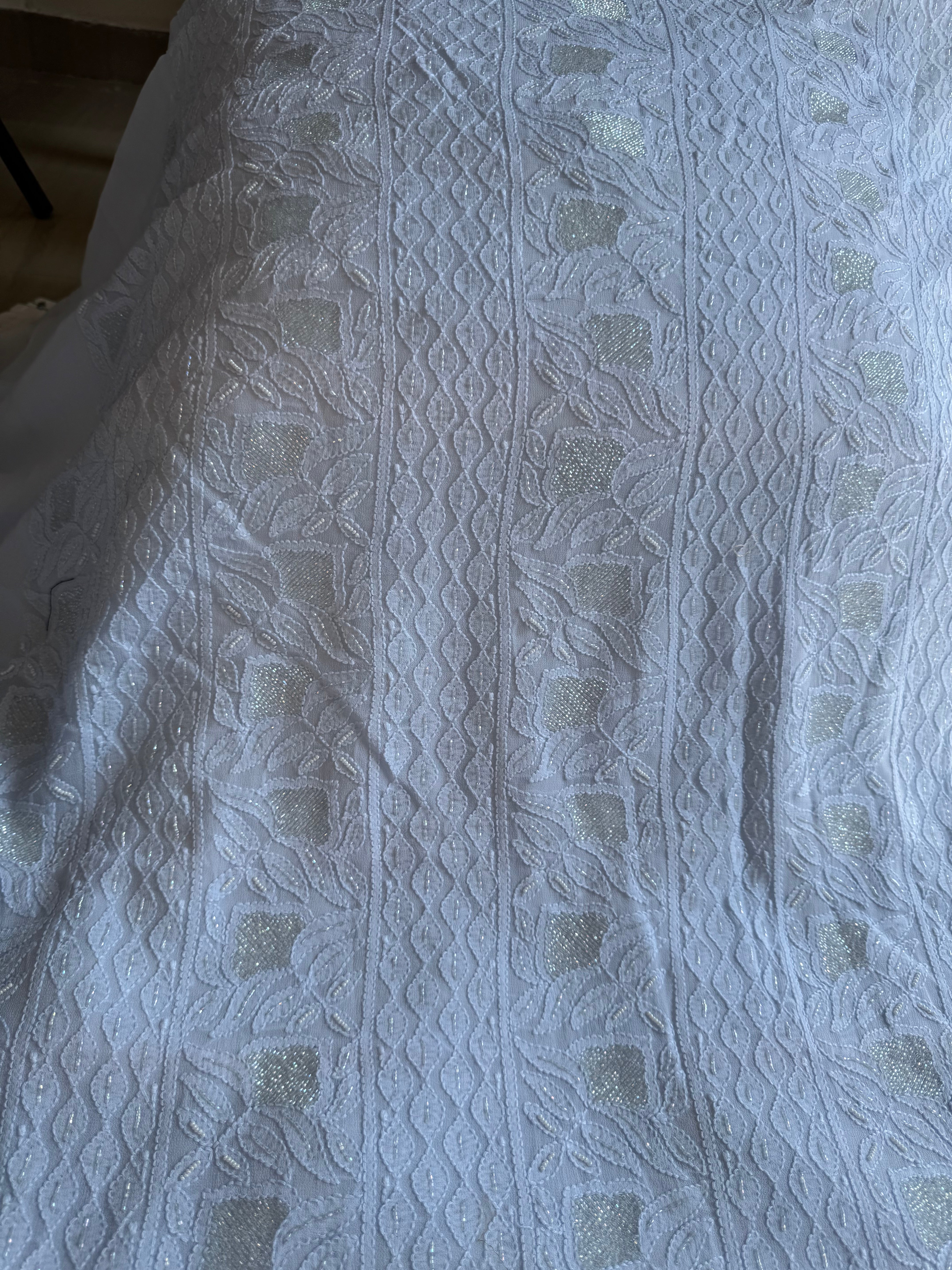 Viscose Length with Dupatta - Grey