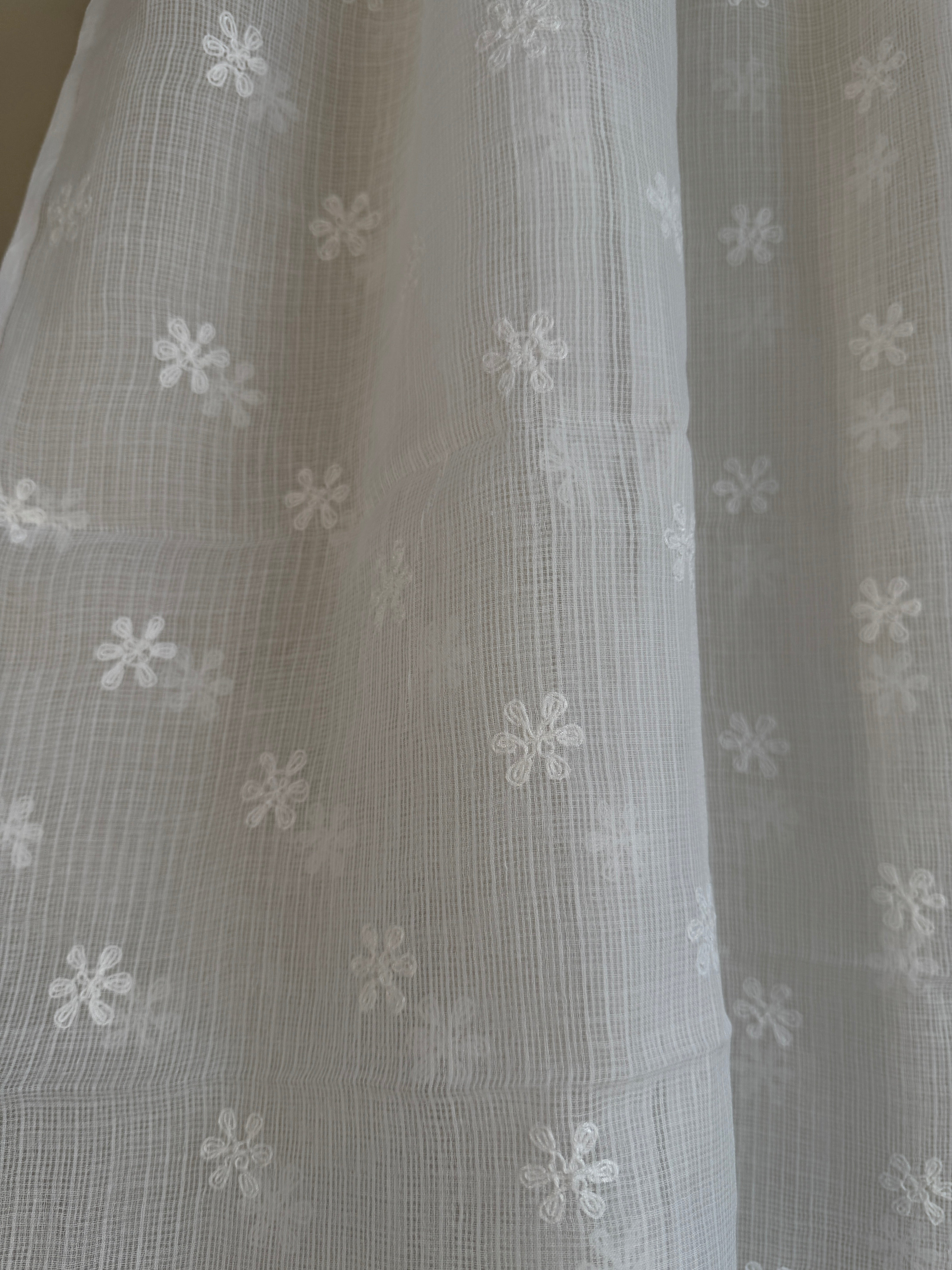 Kota Dupatta with Chikankari - Full Jaan ARIAA CHIKANKARI