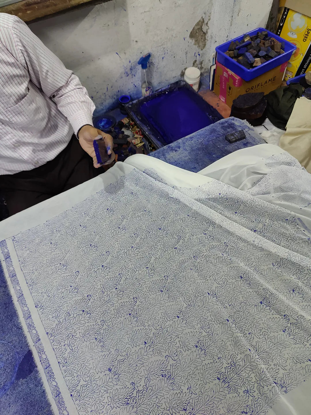 Chikankari Legacy: Lucknawi Kota Length with Authentic Flair