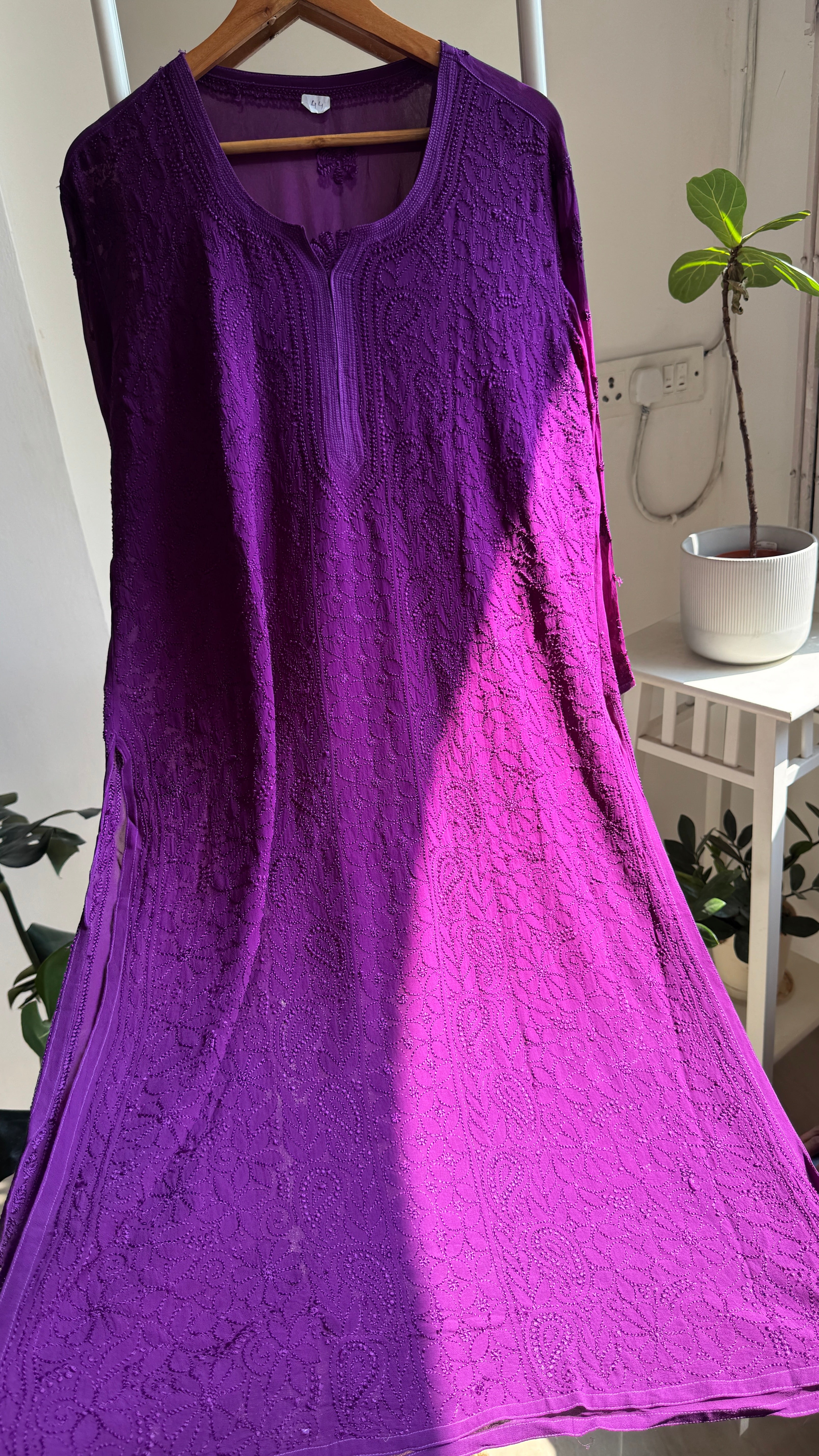 Viscose Kurti - Lara's Purple