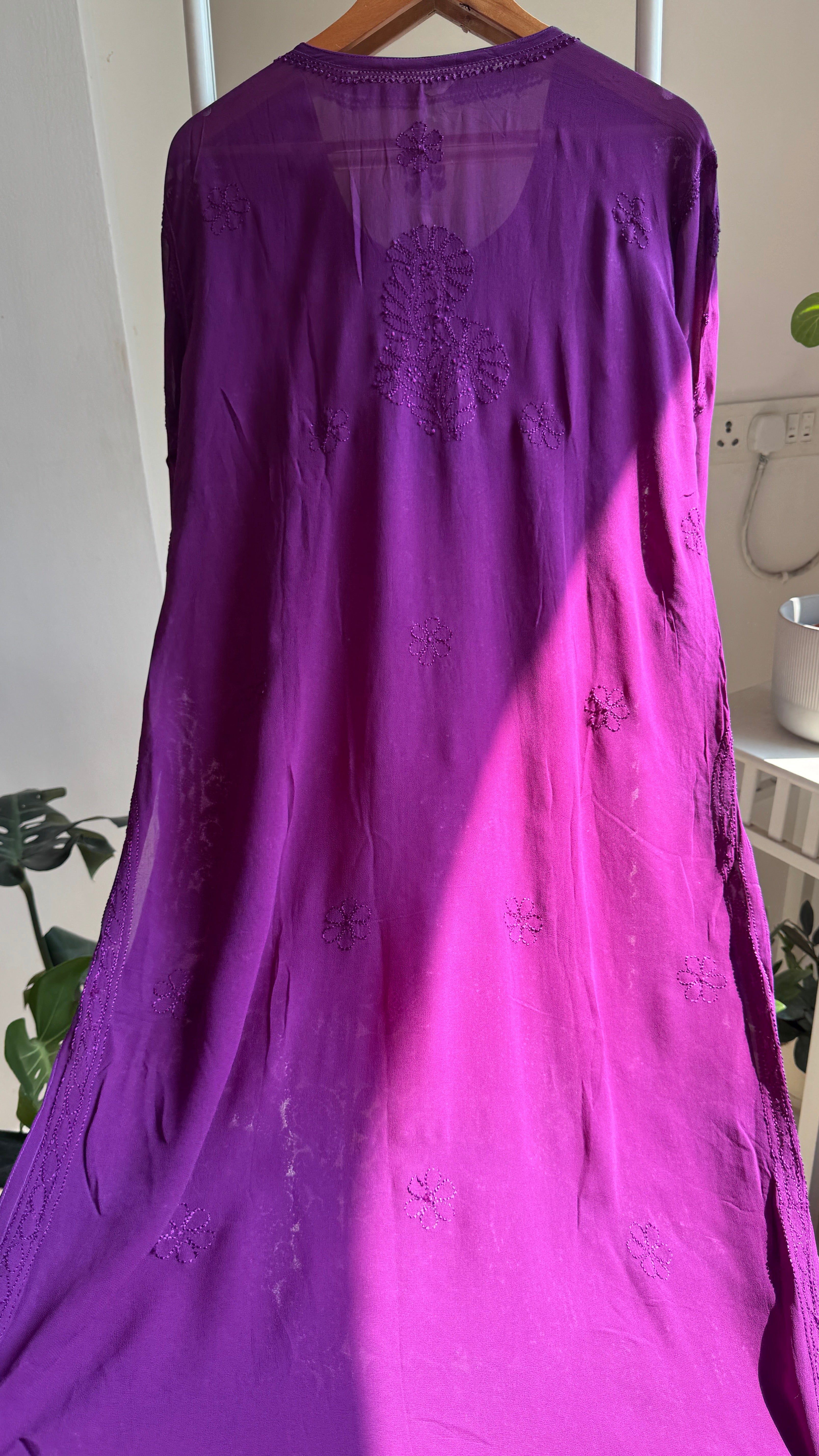 Viscose Kurti - Lara's Purple