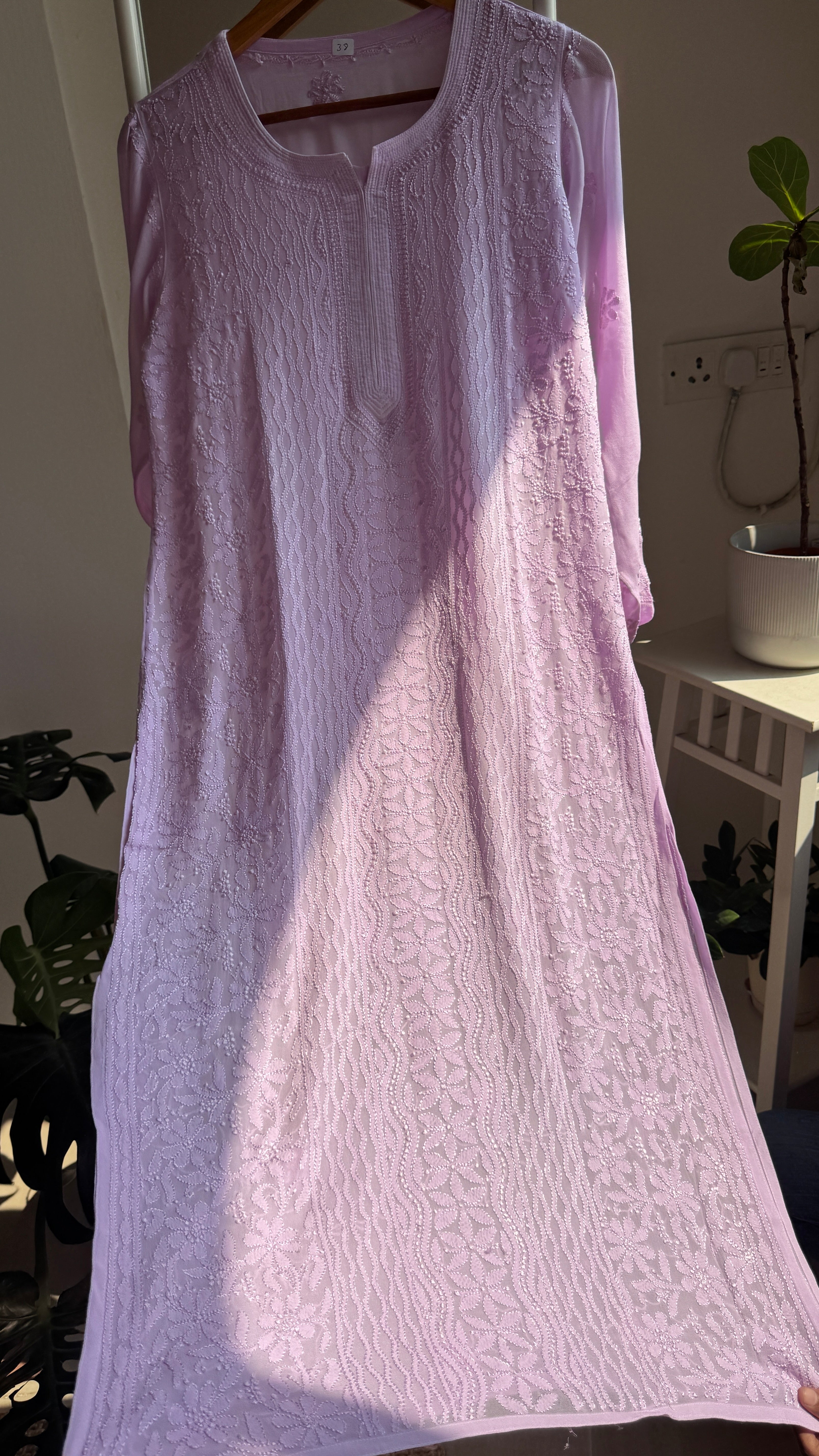 Viscose Kurti - Lilac