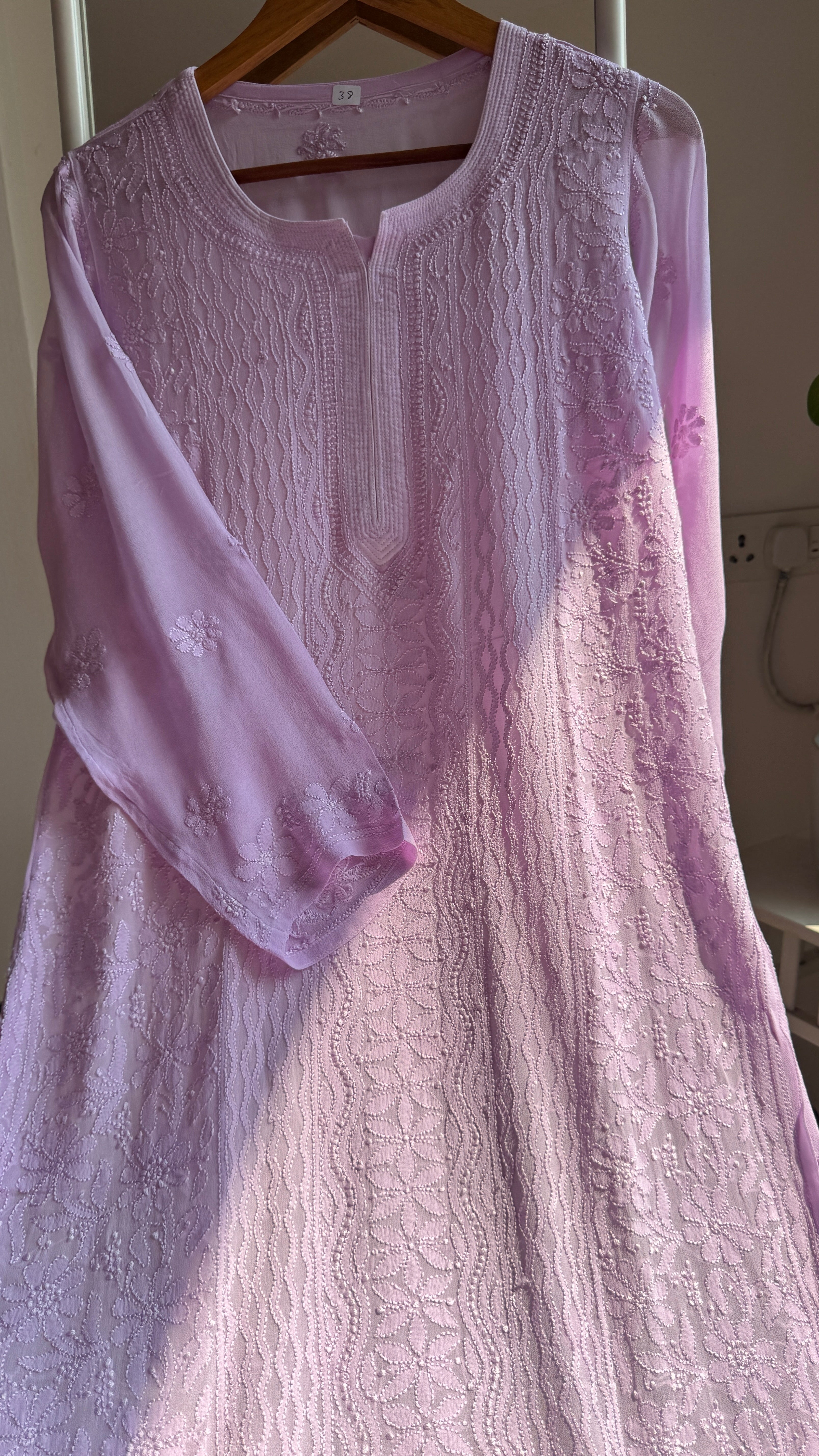 Viscose Kurti - Lilac