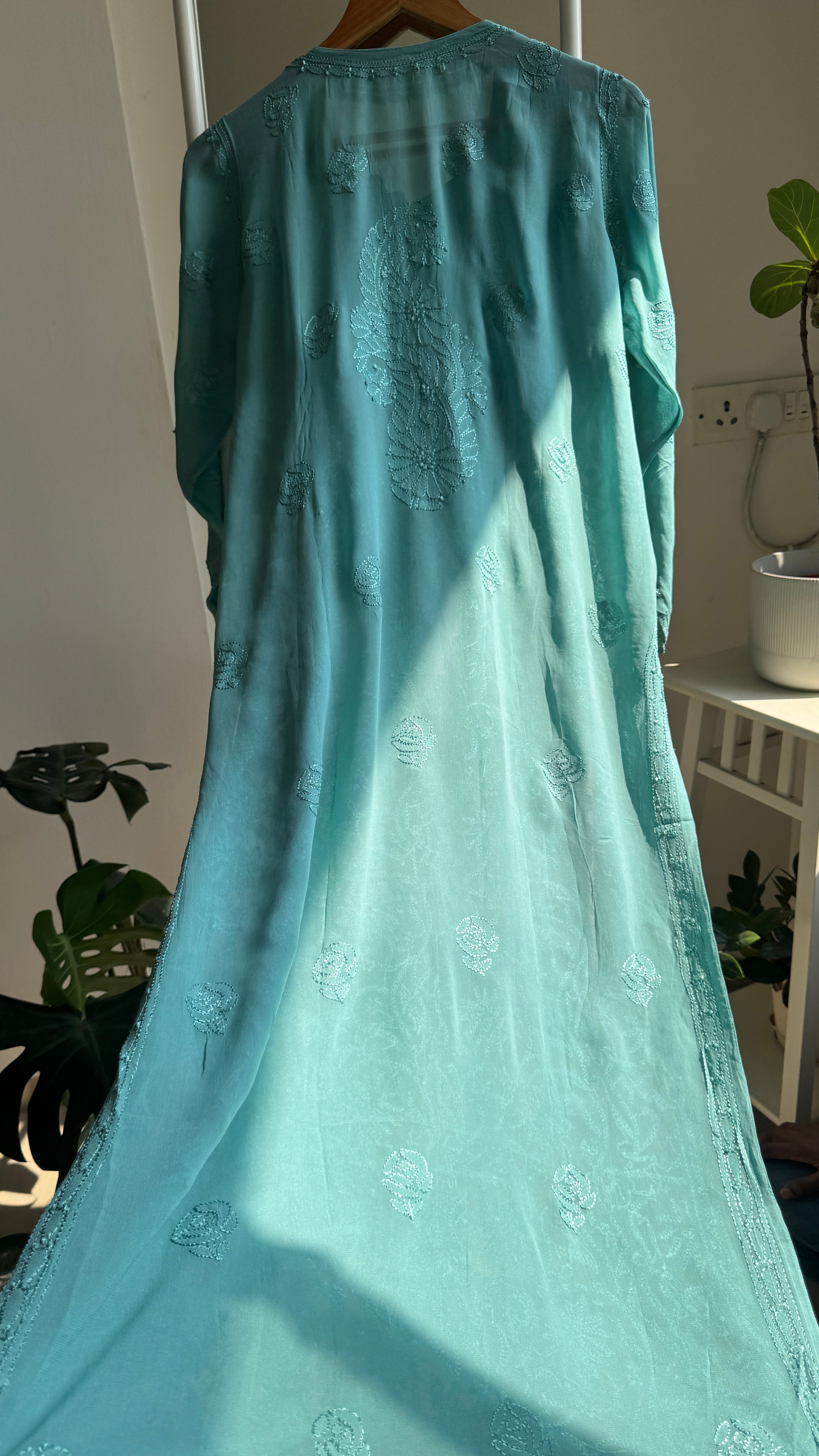 Viscose Kurti - Tiffany Green