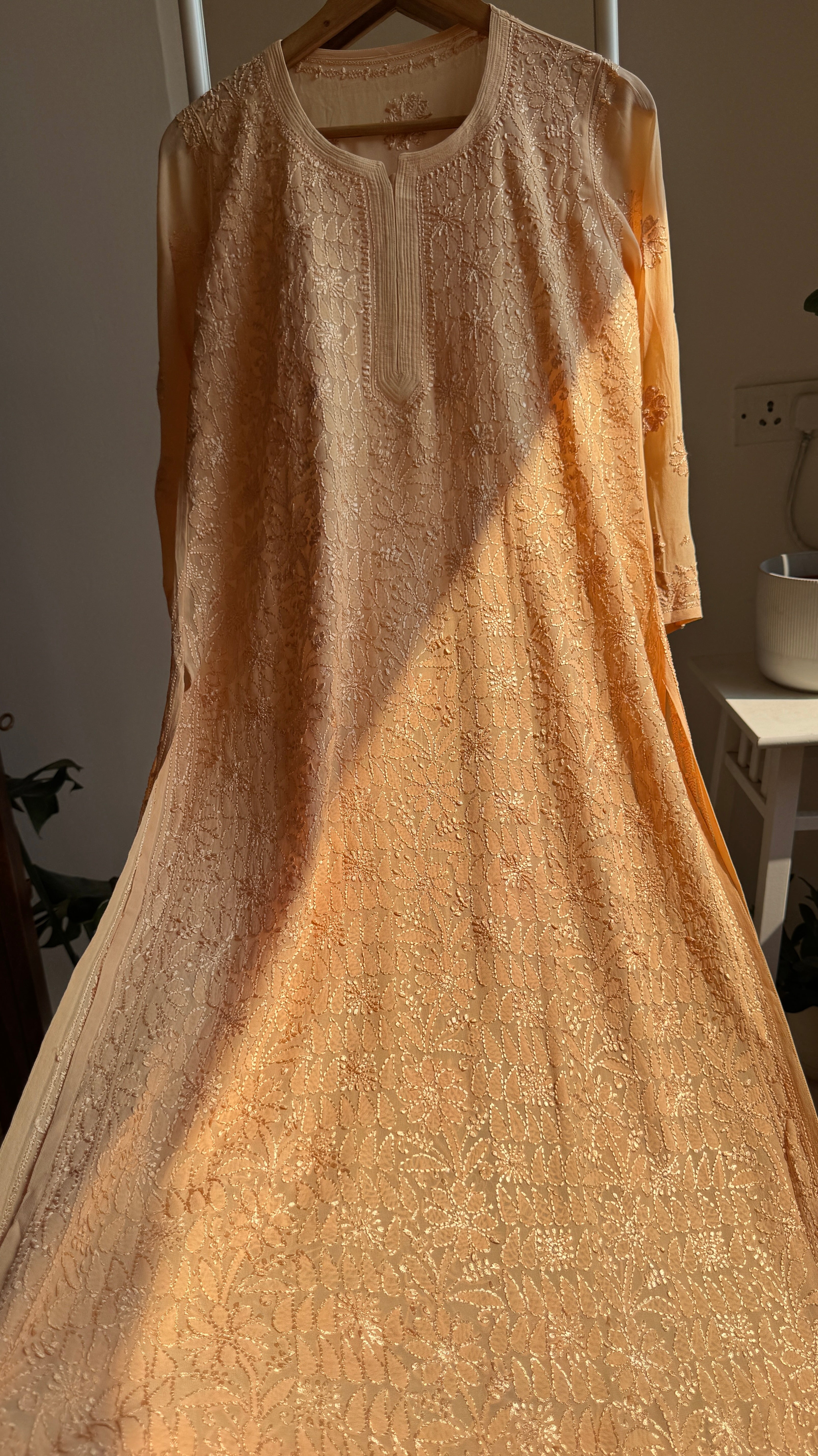 Viscose Kurti - Beige