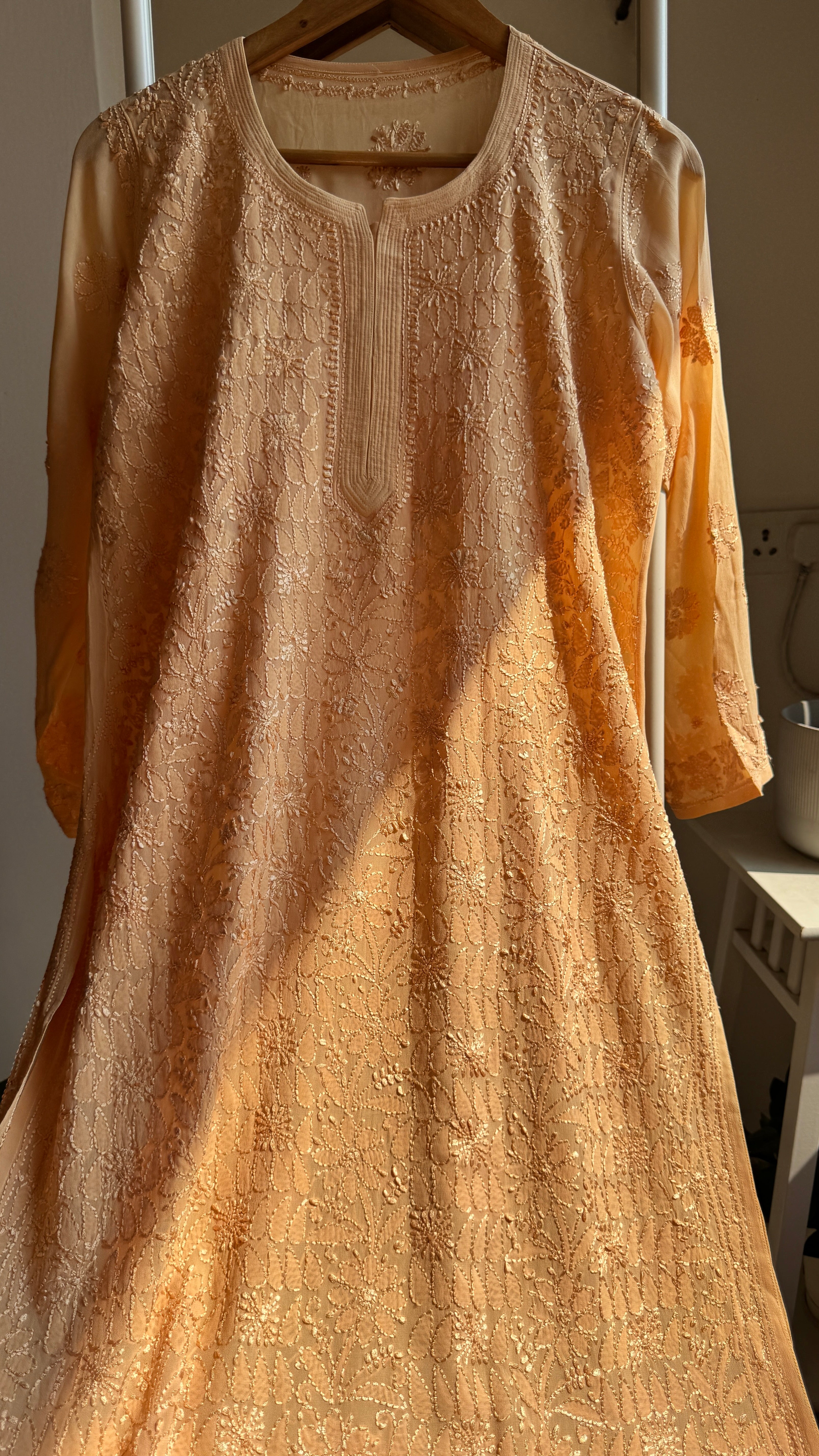 Viscose Kurti - Beige