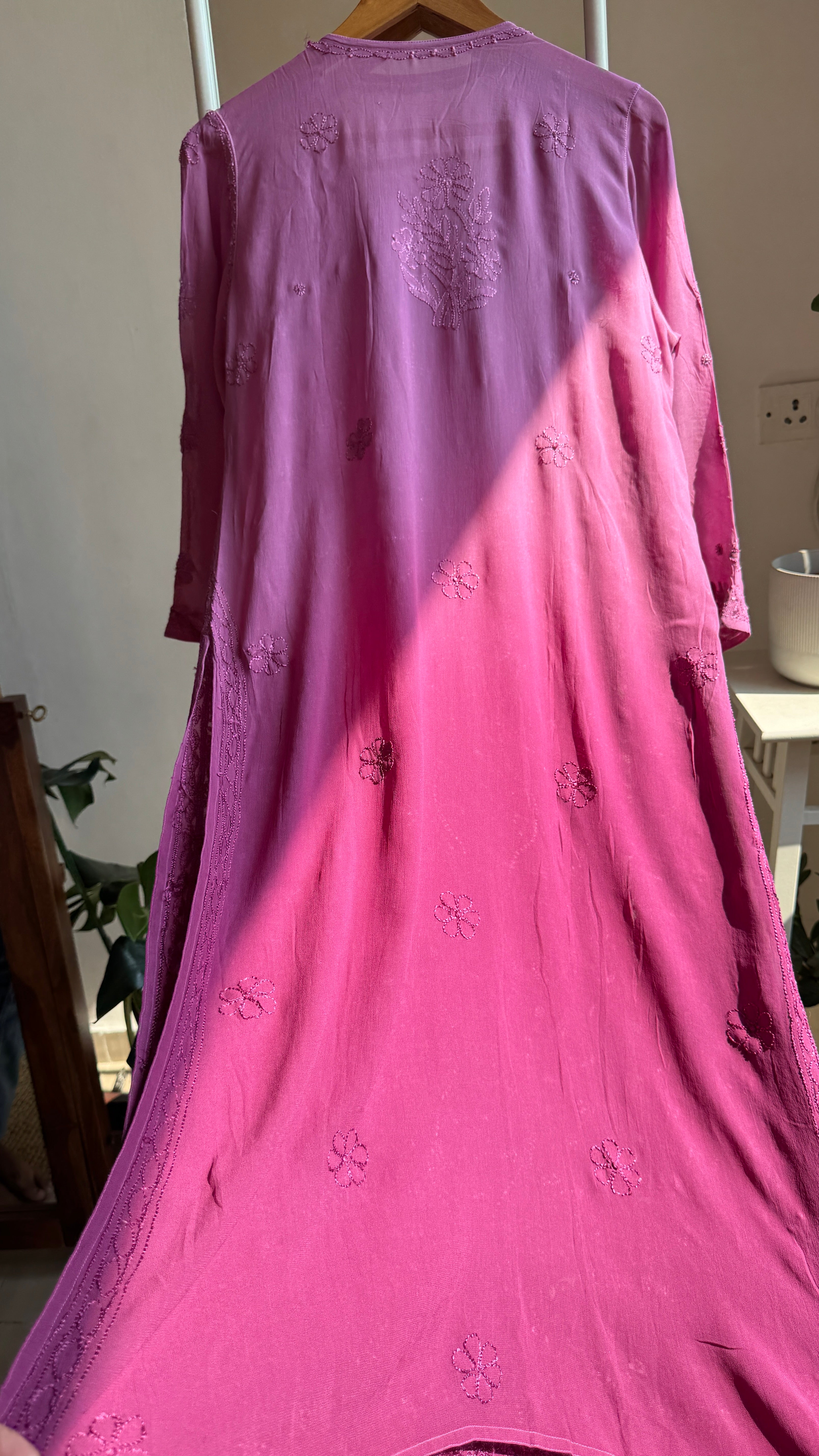 Viscose Kurti - Plum Purple