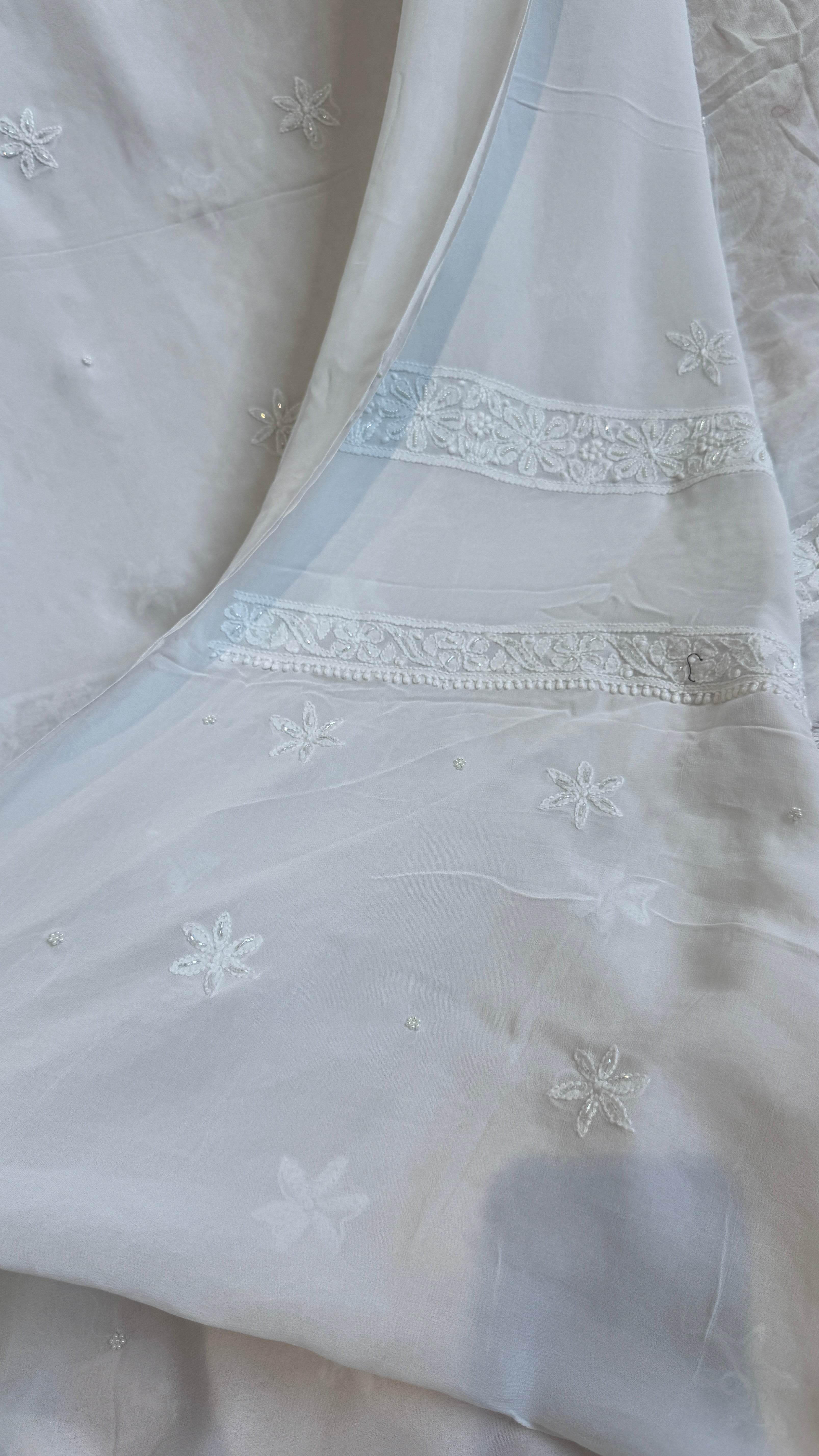 Viscose Length with Dupatta - Baby Blue