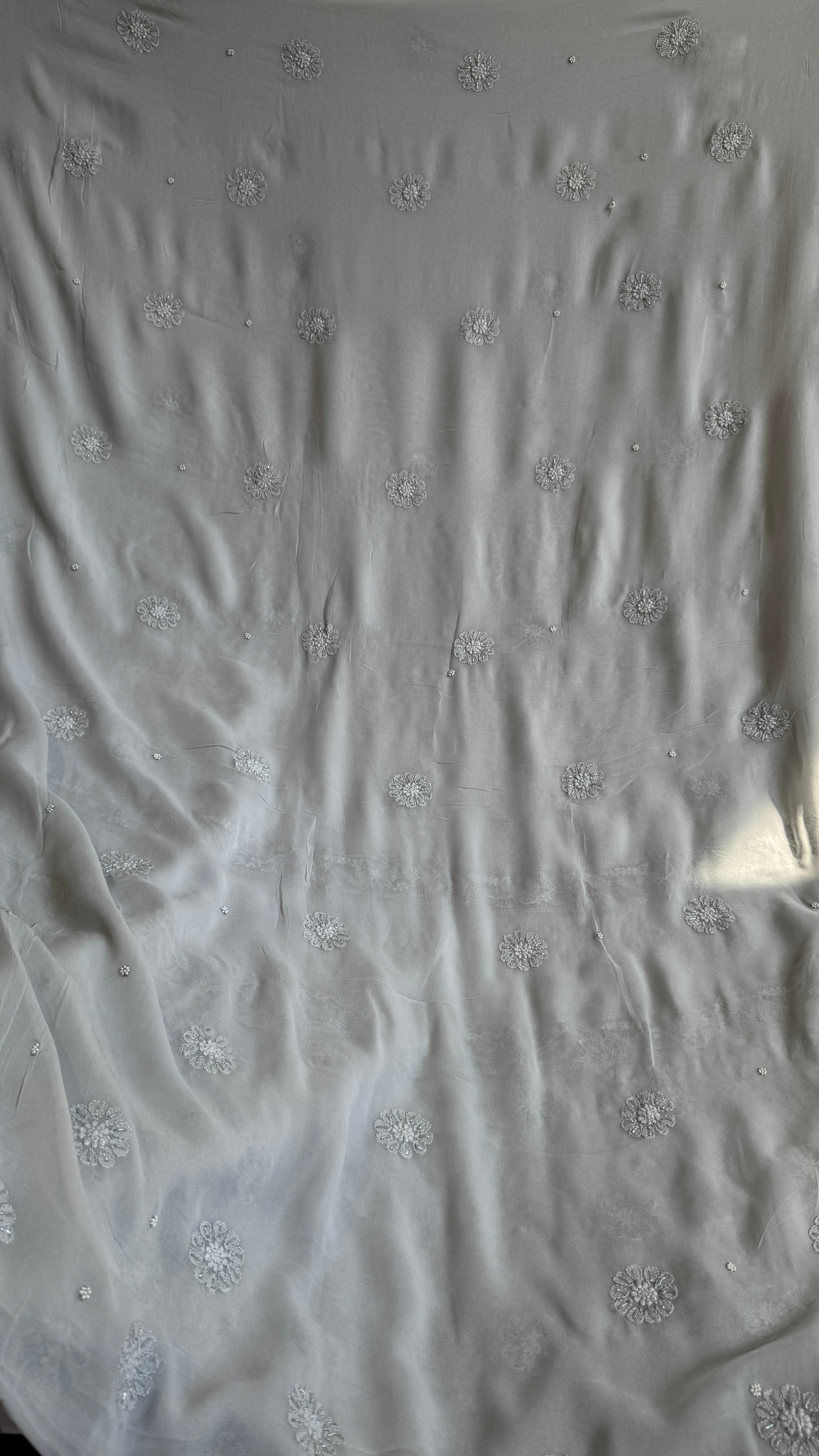 Viscose Length with Dupatta - Grey