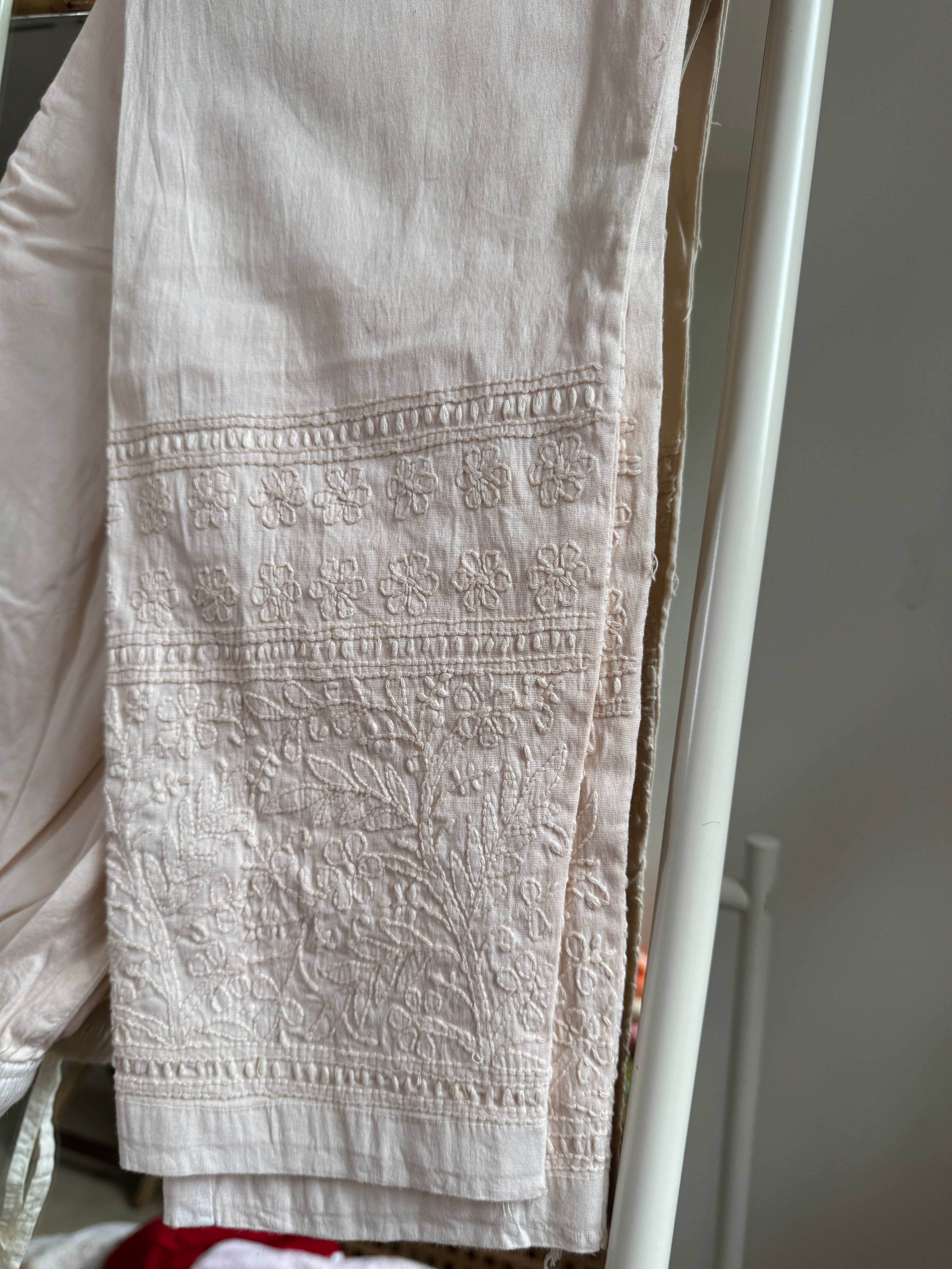 Chikankari Pants  - Ivory ARIAA CHIKANKARI 