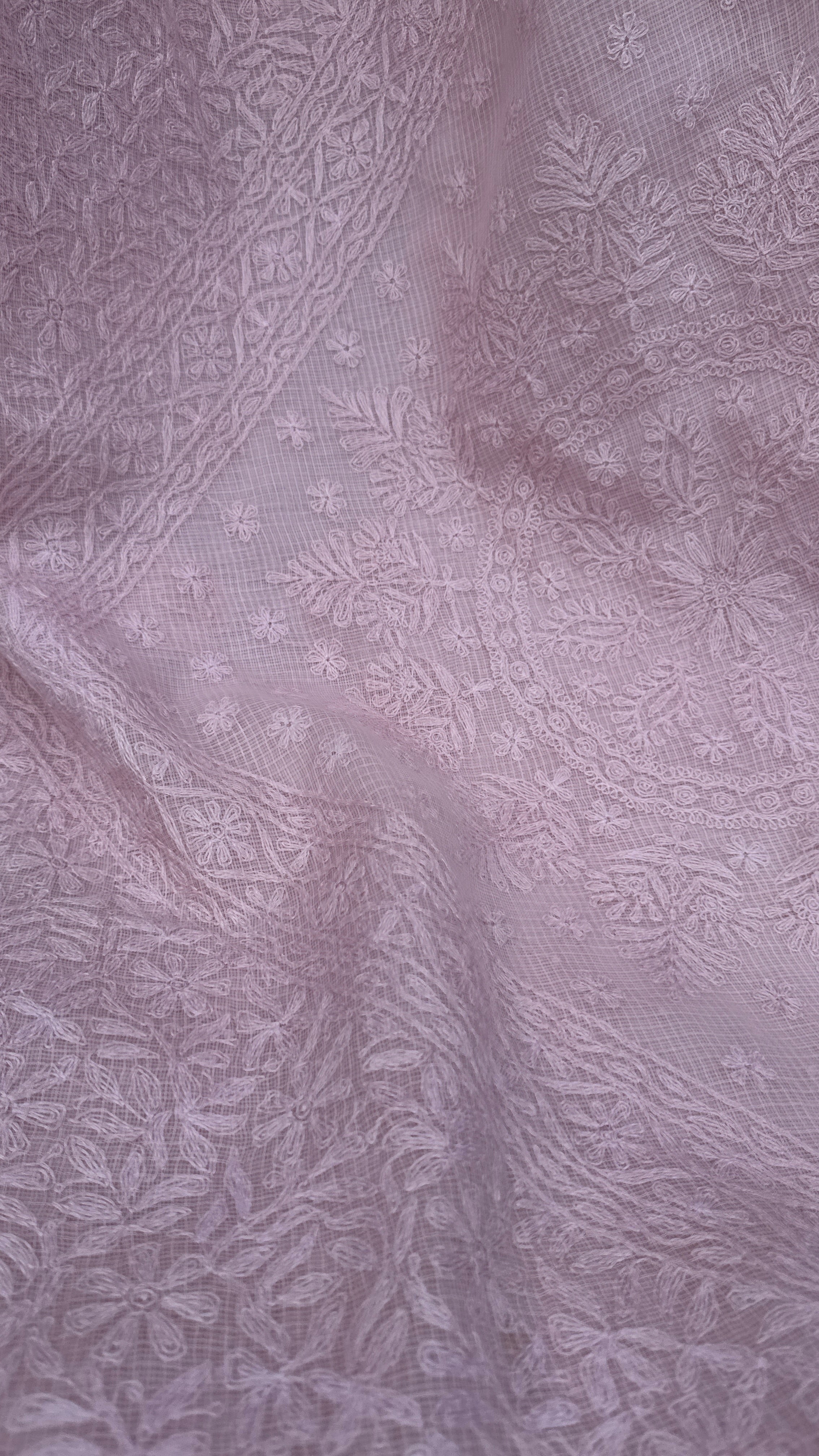 Kota Chikankari pink