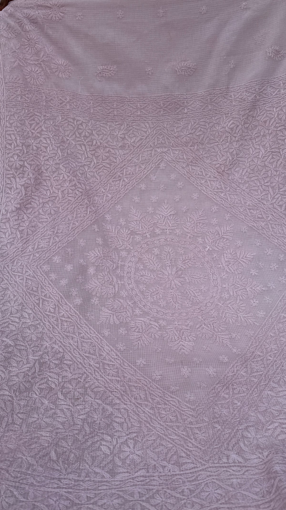 Kota Chikankari pink