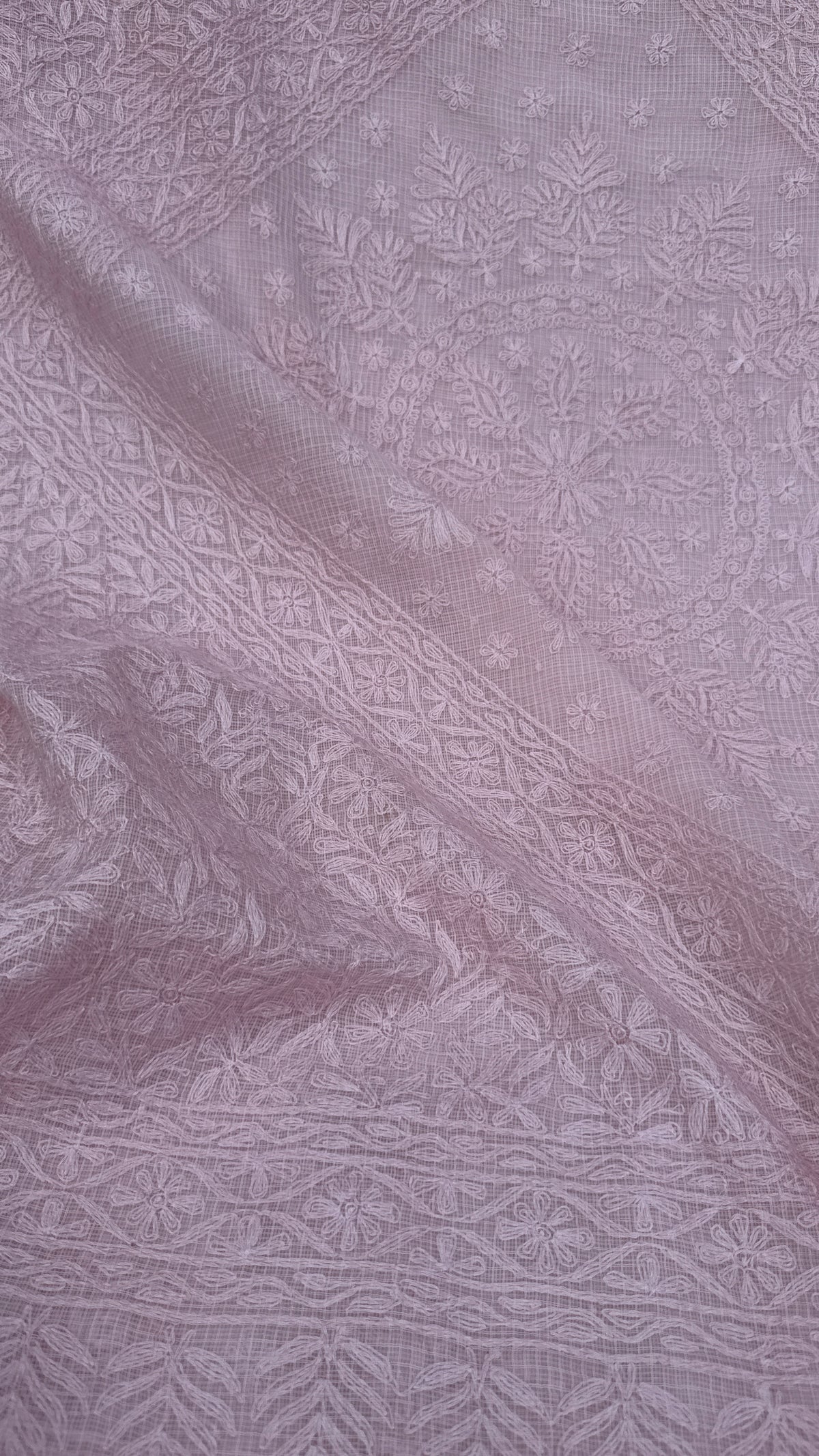Kota Chikankari pink