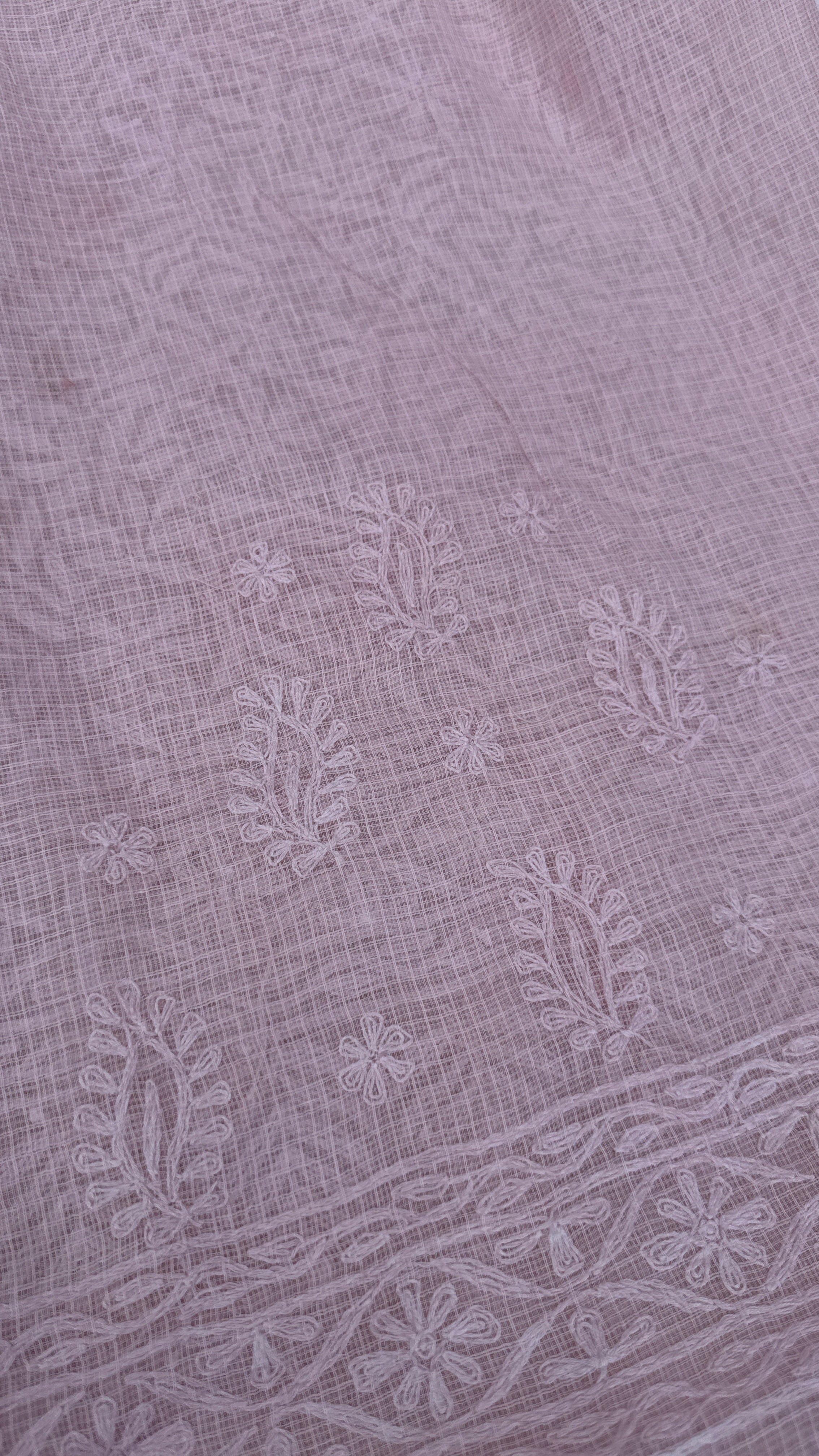 Kota Chikankari pink