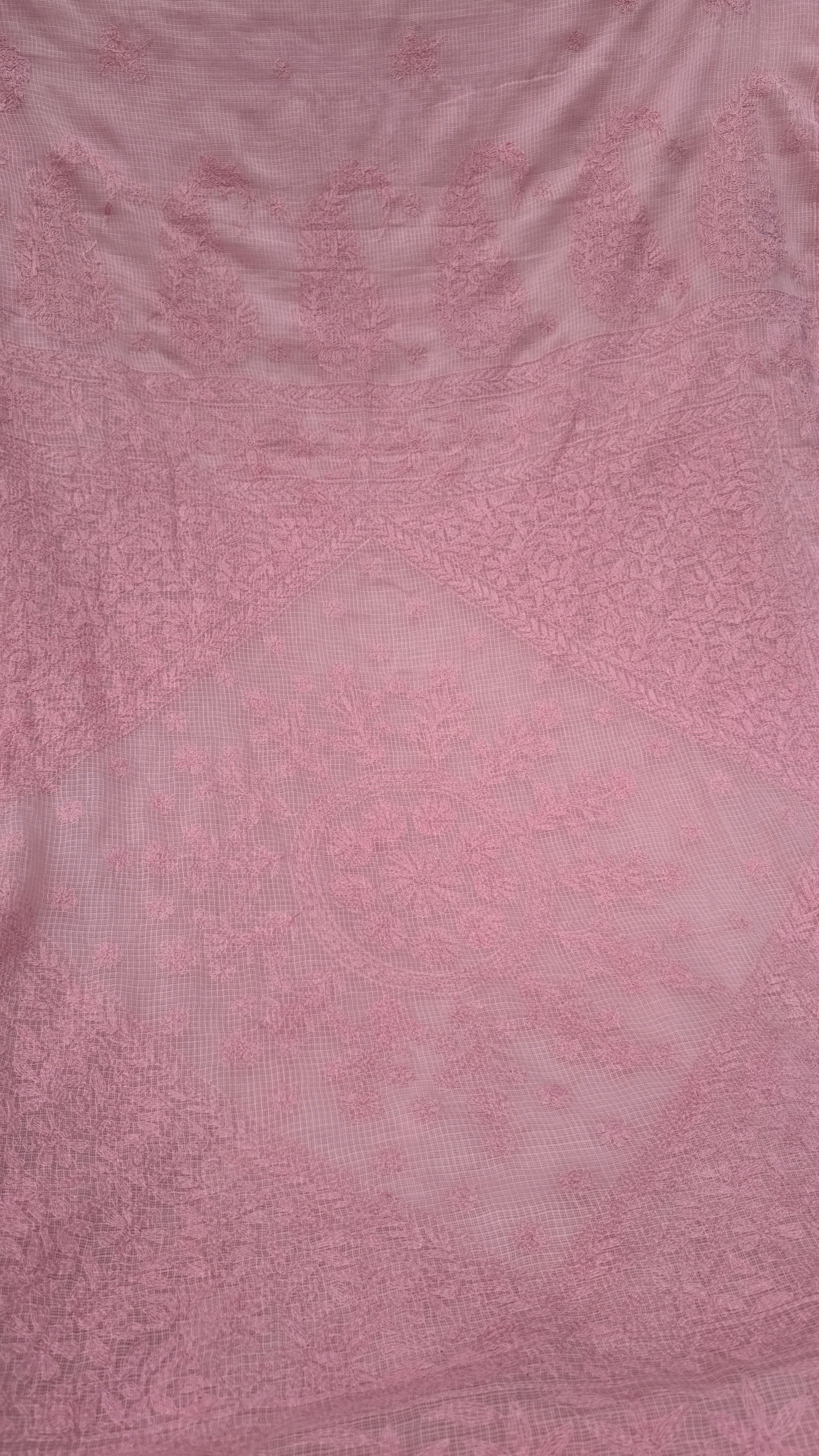 Kota Chikankari pink