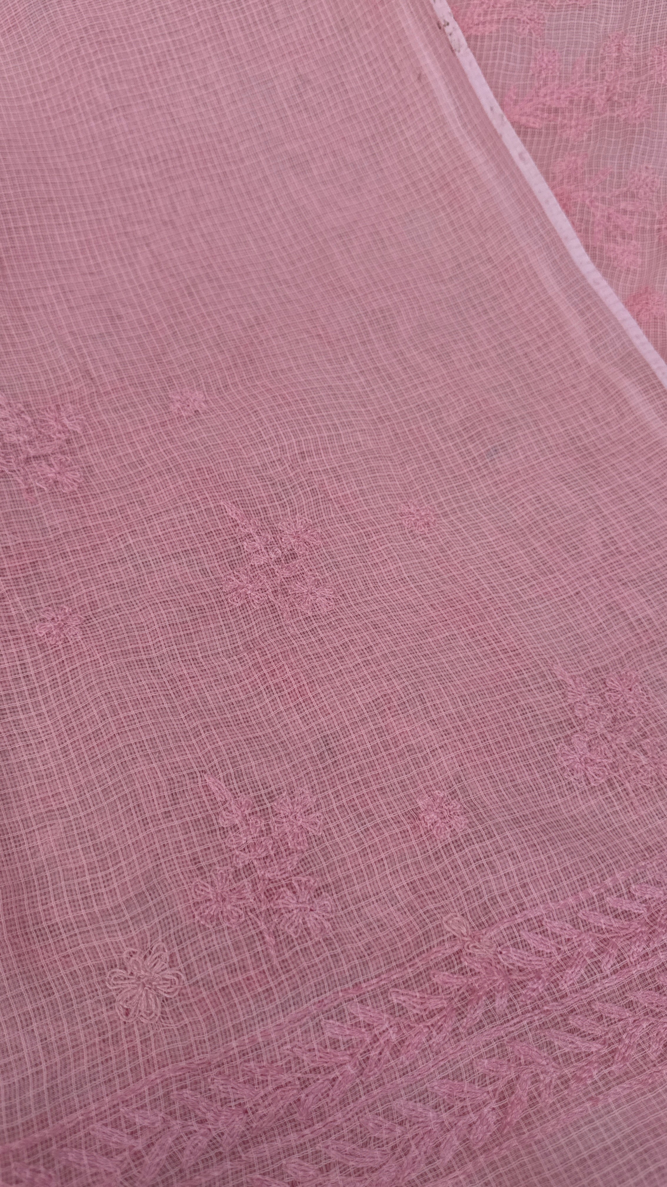 Kota Chikankari pink